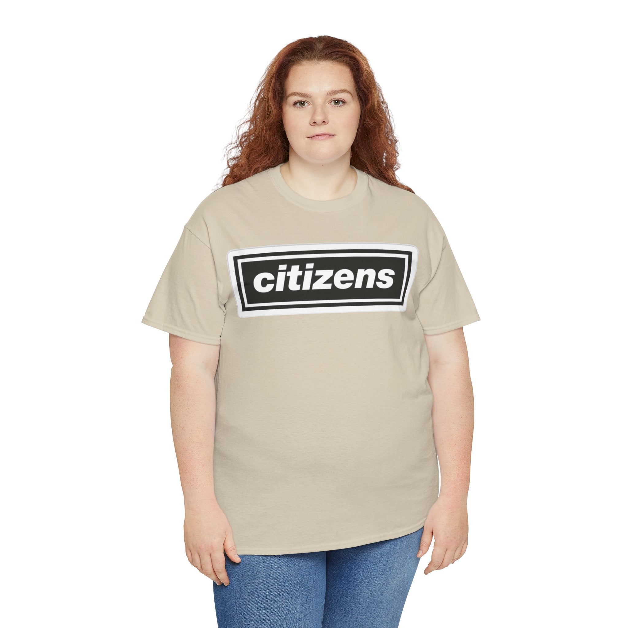 Citizens Manchester City Logo T-Shirt — Minimal Retro Box-Logo Tee