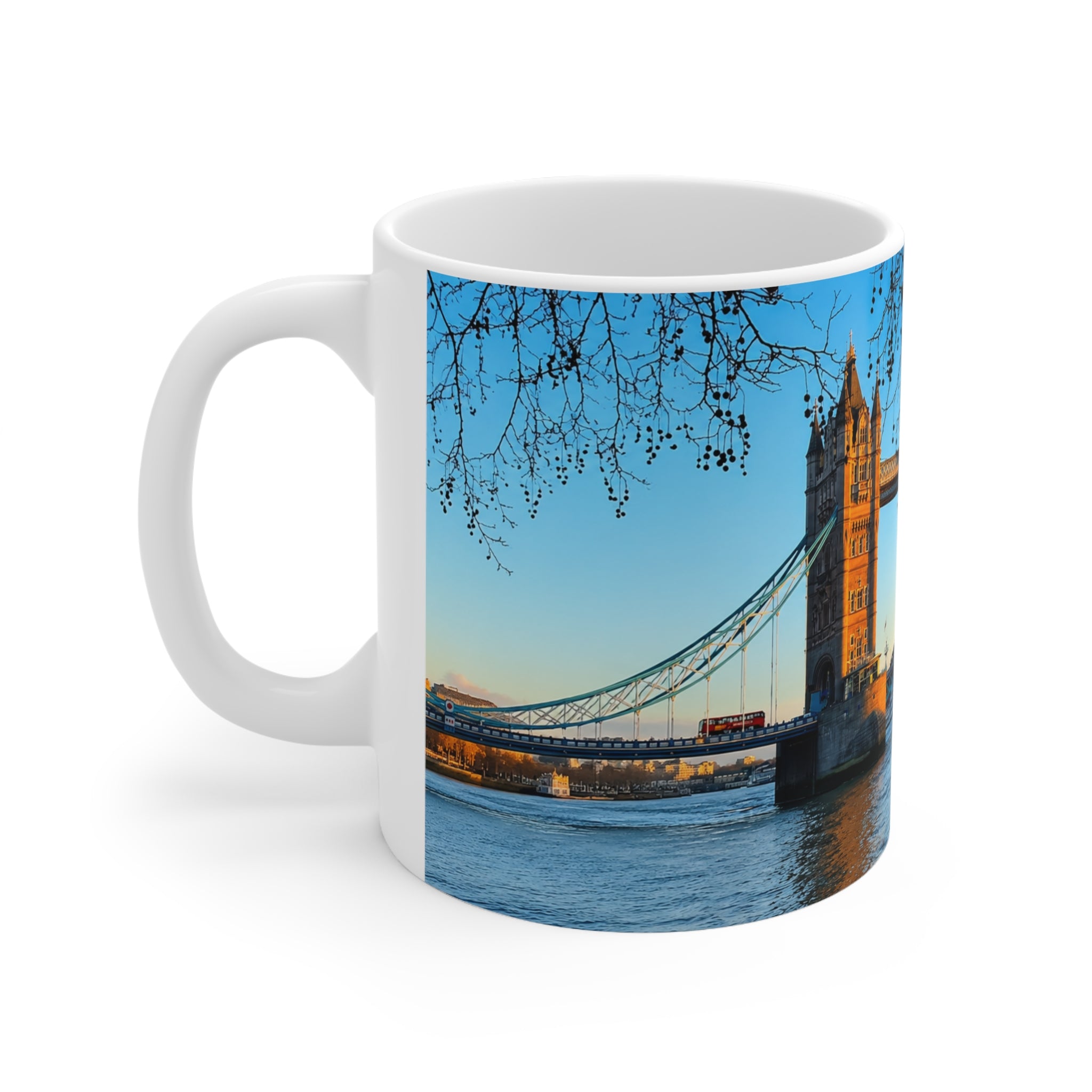 Tower Bridge London Photo Mug — Ceramic Coffee Cup 11oz/15oz