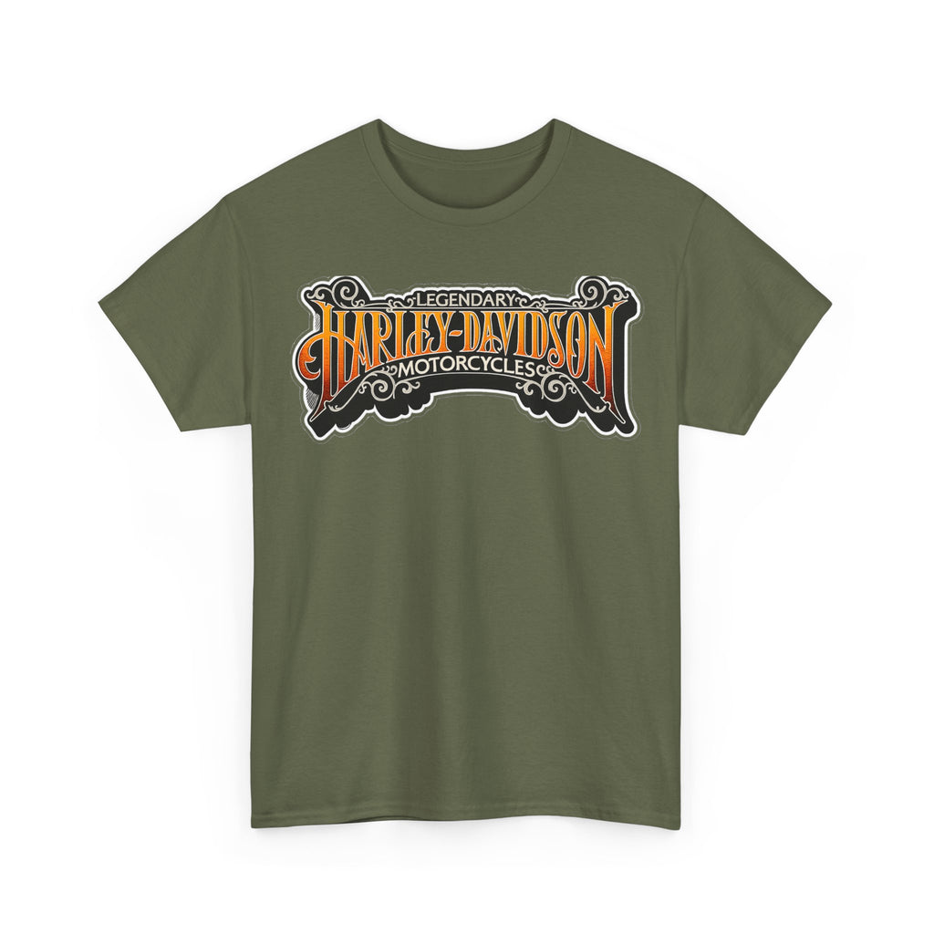 Harley-Davidson Vintage Logo Tee — Retro Motorcycle Graphic T-Shirt