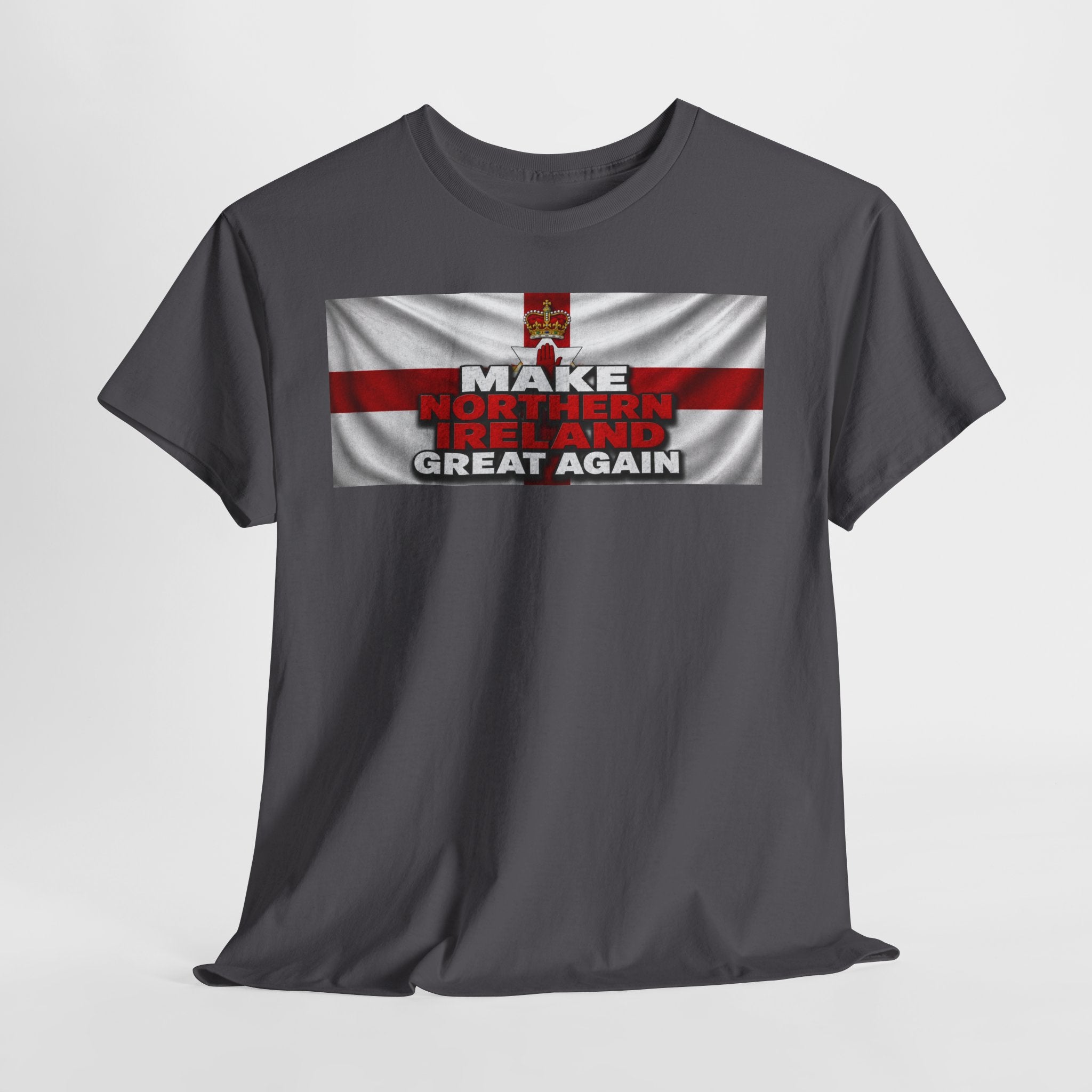 Northern Ireland Collage Tee — "Make Northern Ireland Great Again" Graphic T-Shirt