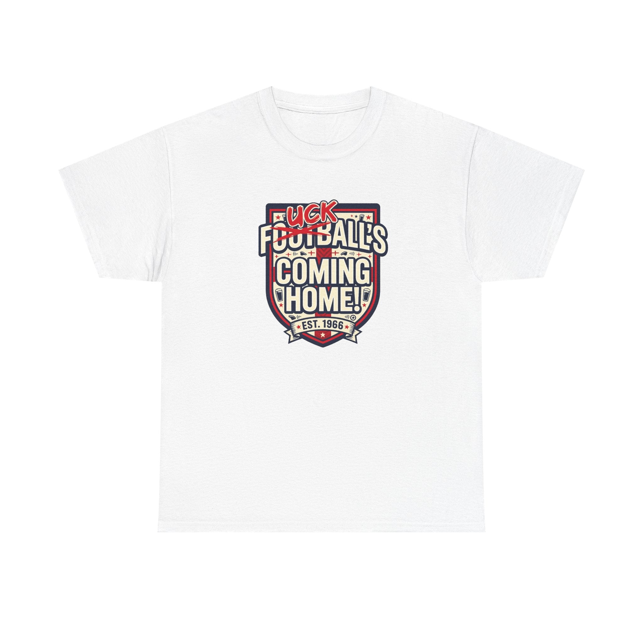 Provocative 'F*ck All's Football's Coming Home' Graphic Tee