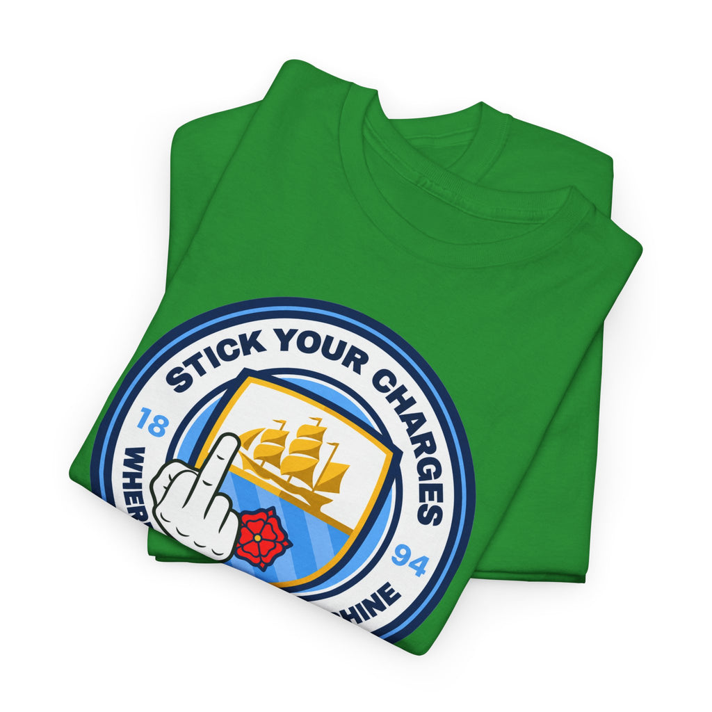 Manchester City "Stick Your Charger Where the Sun Don't Shine" Cotton t-shirt