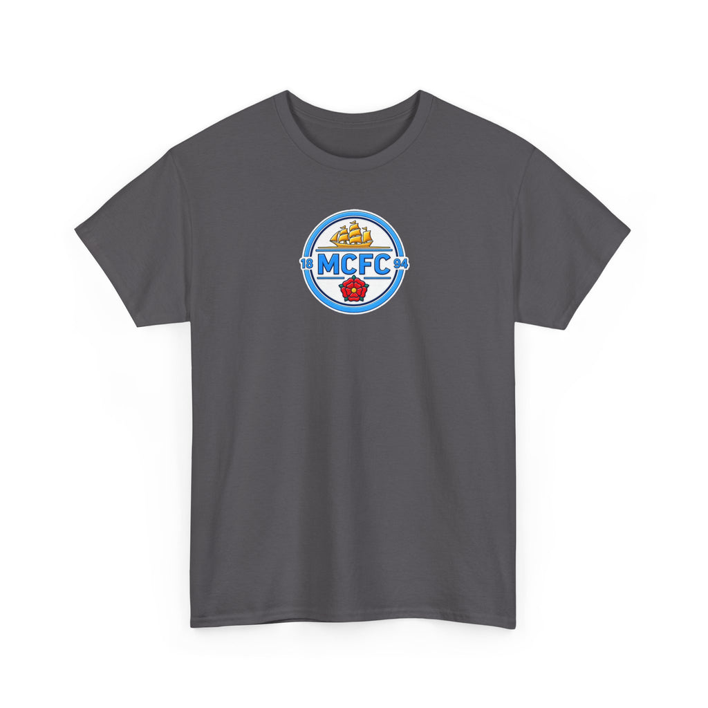 MCFC Retro Crest T‑Shirt — Vintage Soccer Fan Tee