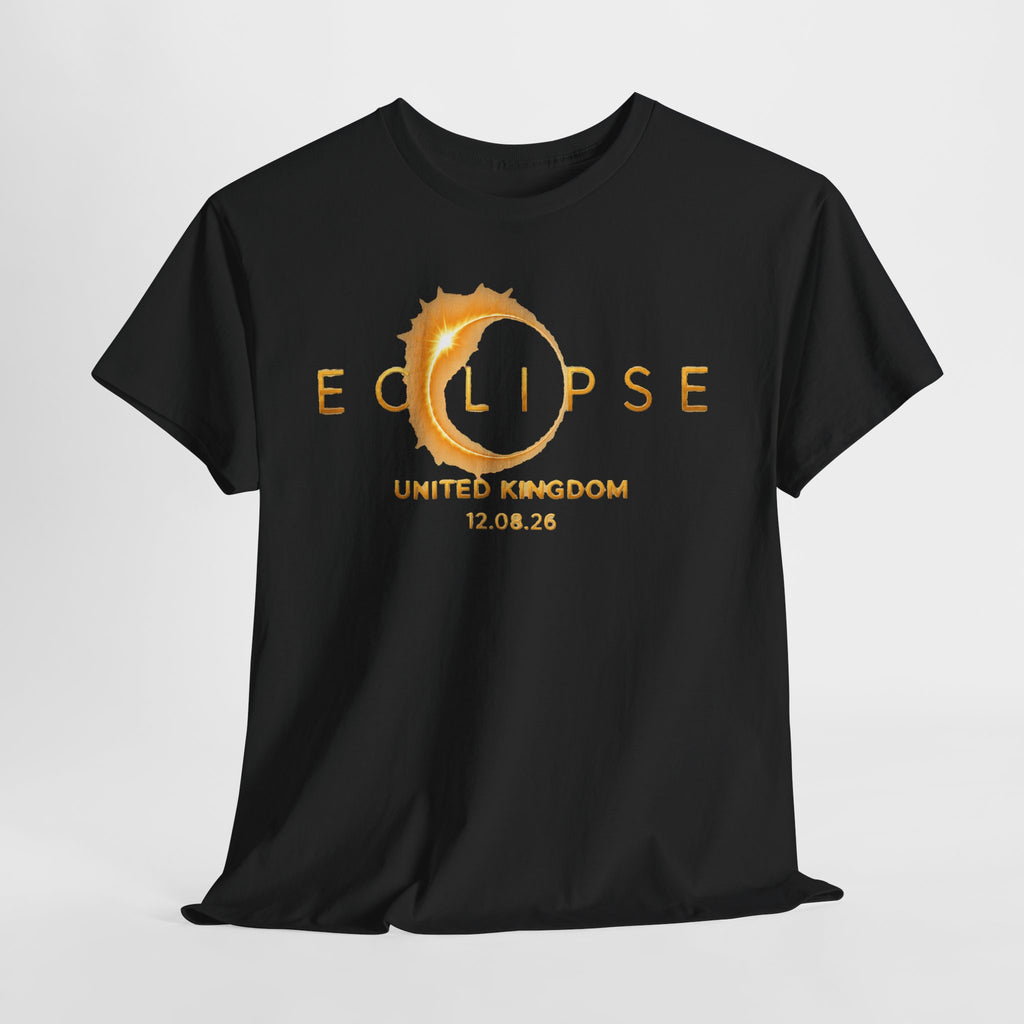 Eclipse 2026 T-Shirt – United Kingdom 12.08.26 Solar Eclipse Tee