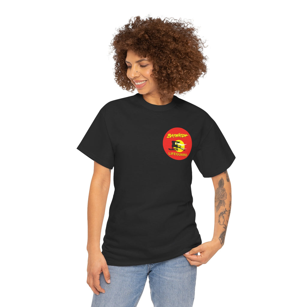 Baywatch Lifeguard Graphic Cotton T-Shirt