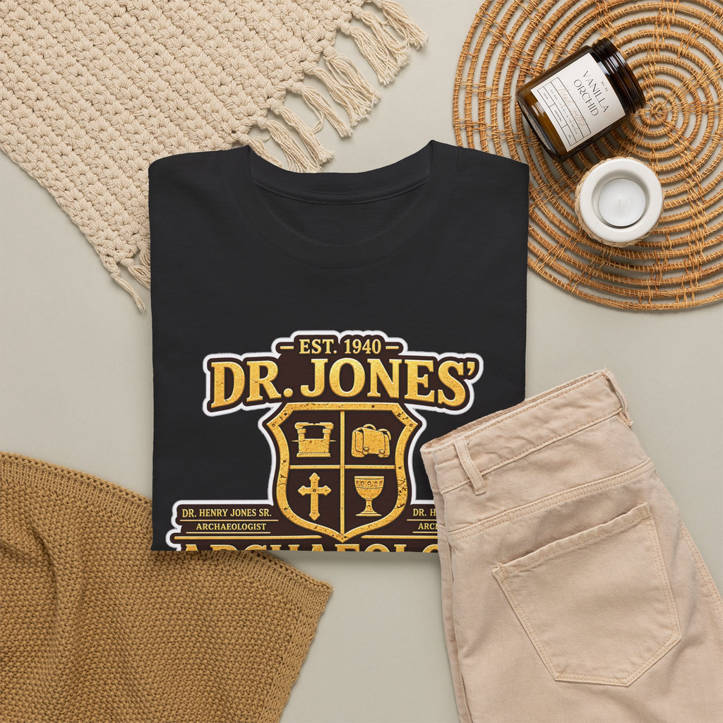 Dr. Jones Archaeology Vintage Adventure Cotton T-Shirt