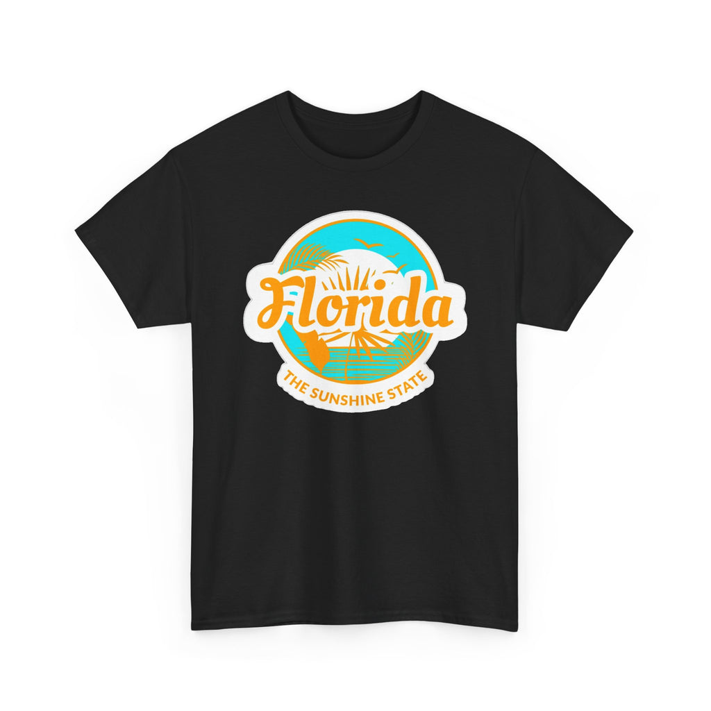 Florida Sunshine State T‑Shirt – Retro Beach Logo Tee