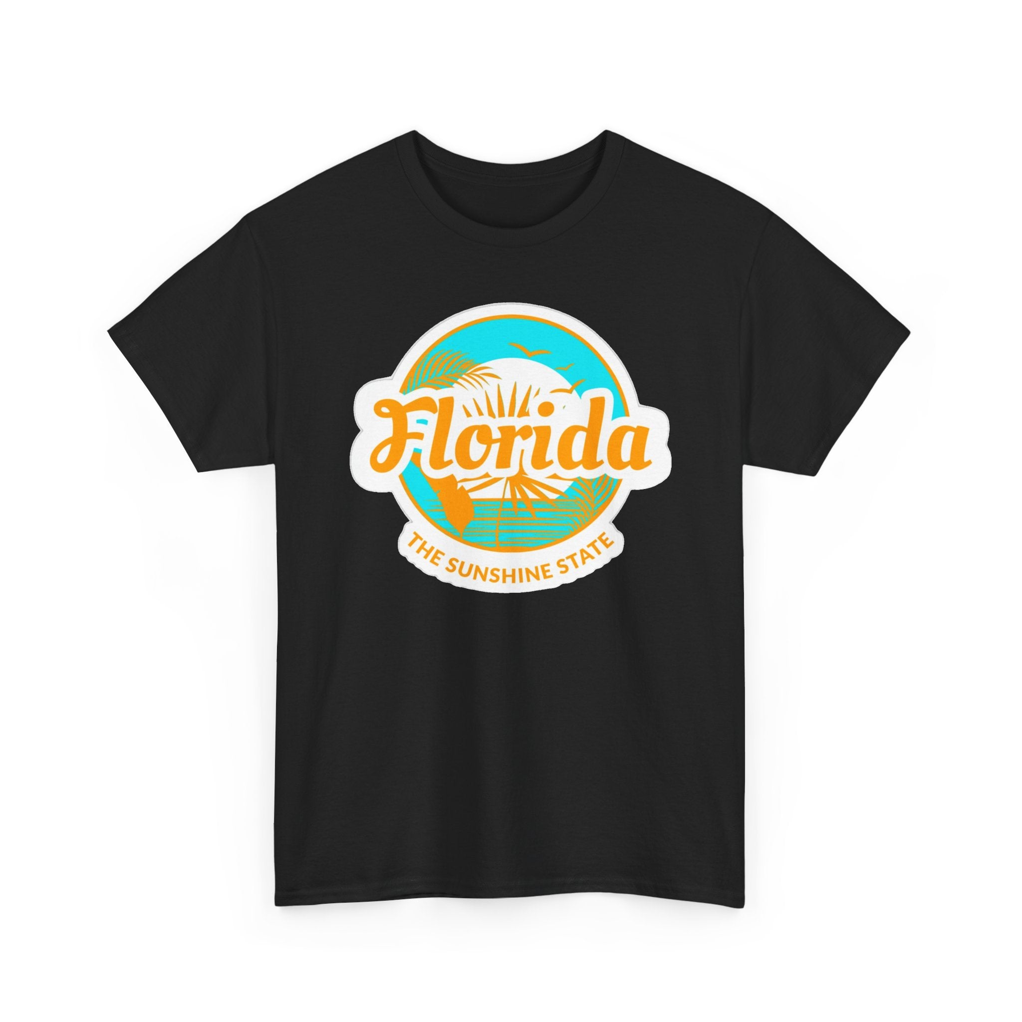 Florida Sunshine State T‑Shirt – Retro Beach Logo Tee