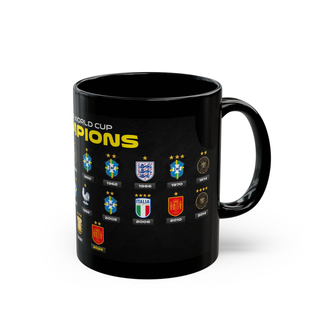 World Cup Champions Mug — All FIFA Winners Coffee Cup (11oz/15oz)