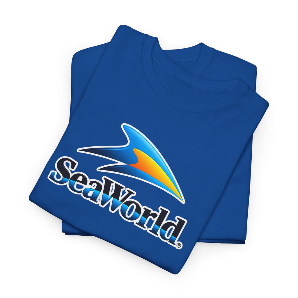 SeaWorld Logo T-Shirt — Classic Ocean Theme Tee
