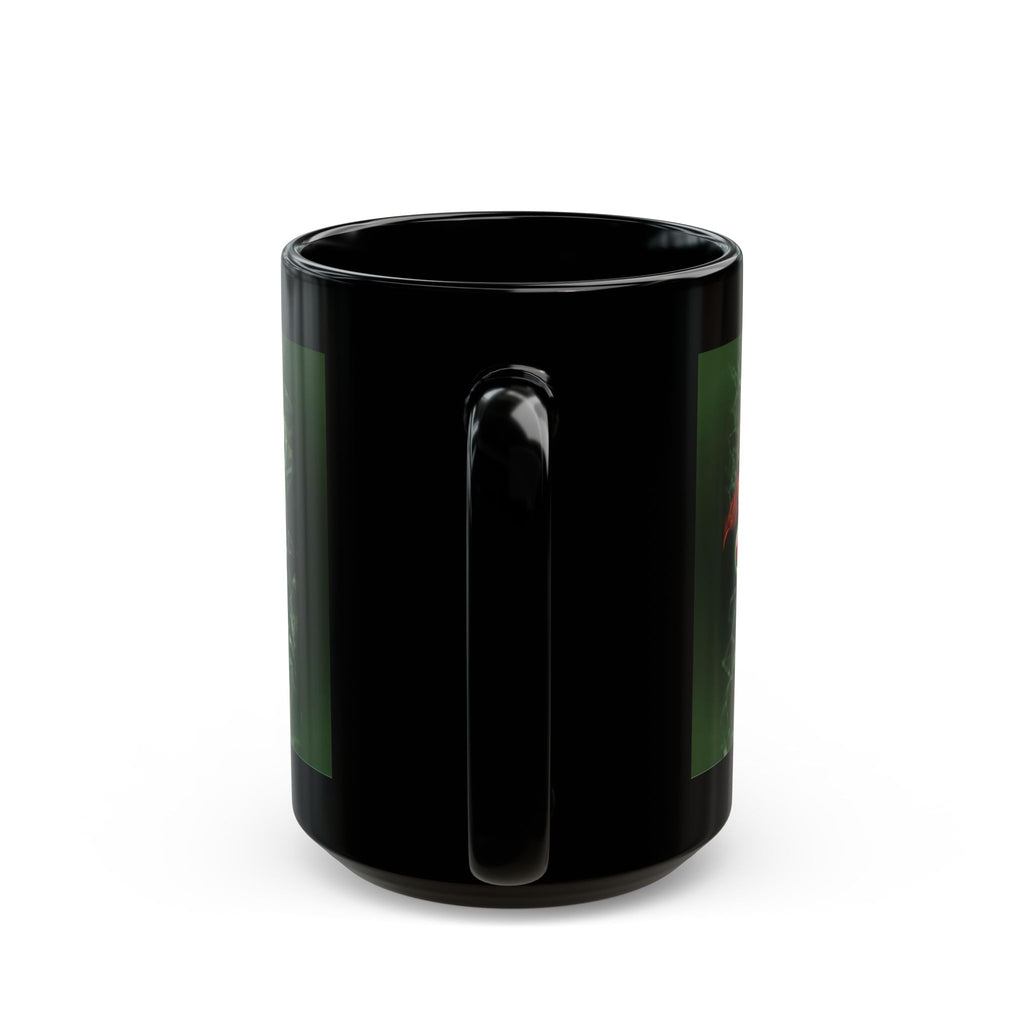 Black Ceramic Mug — 'Jack & Oddfellow Chaos Control' Horror Gamer Coffee Cup