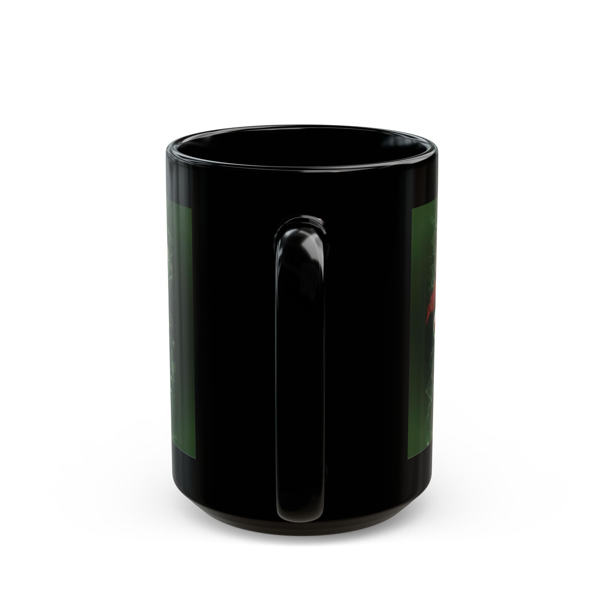 Black Ceramic Mug — 'Jack & Oddfellow Chaos Control' Horror Gamer Coffee Cup