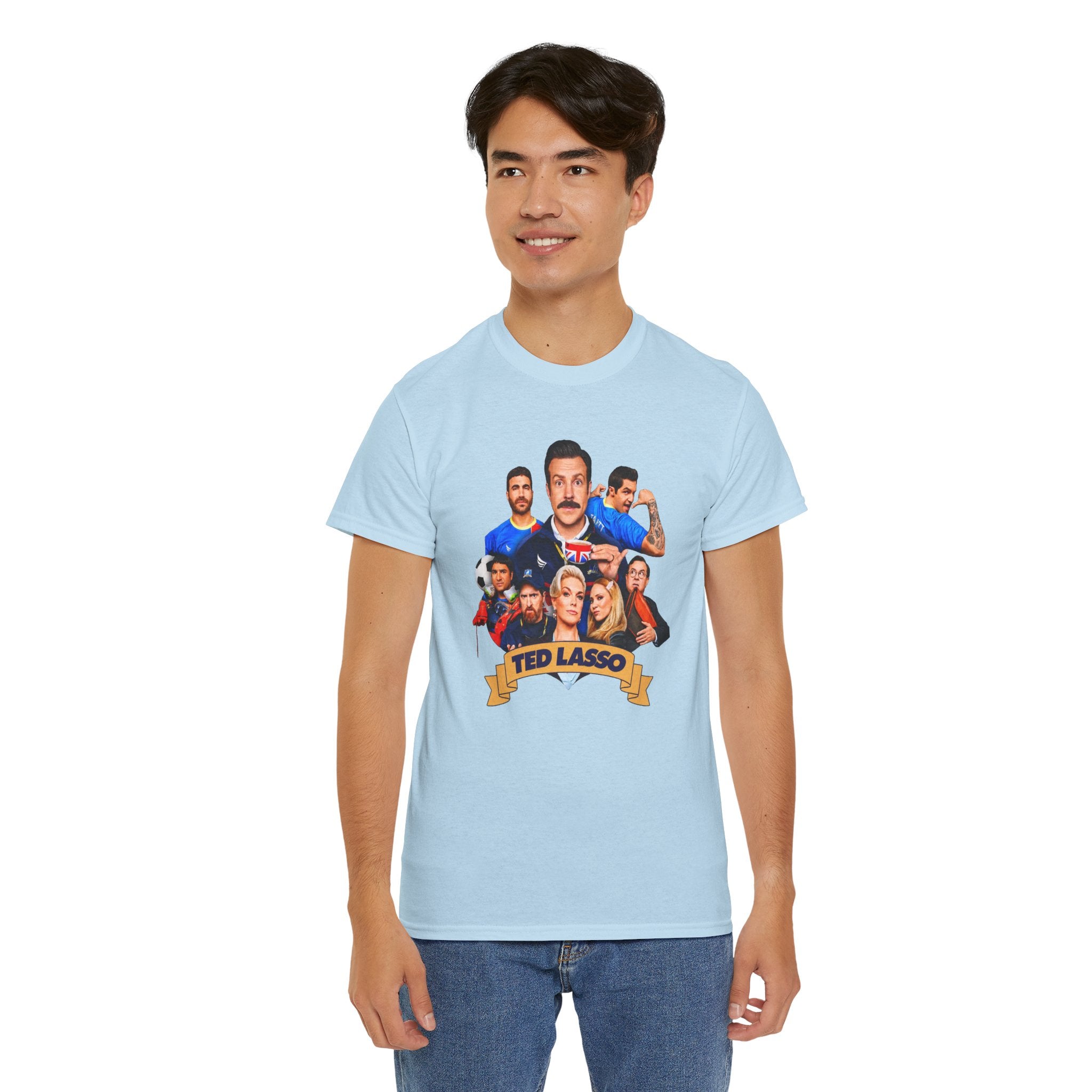 Ted Lasso Inspired Cast Graphic Tee — TV Show Fan Shirt
