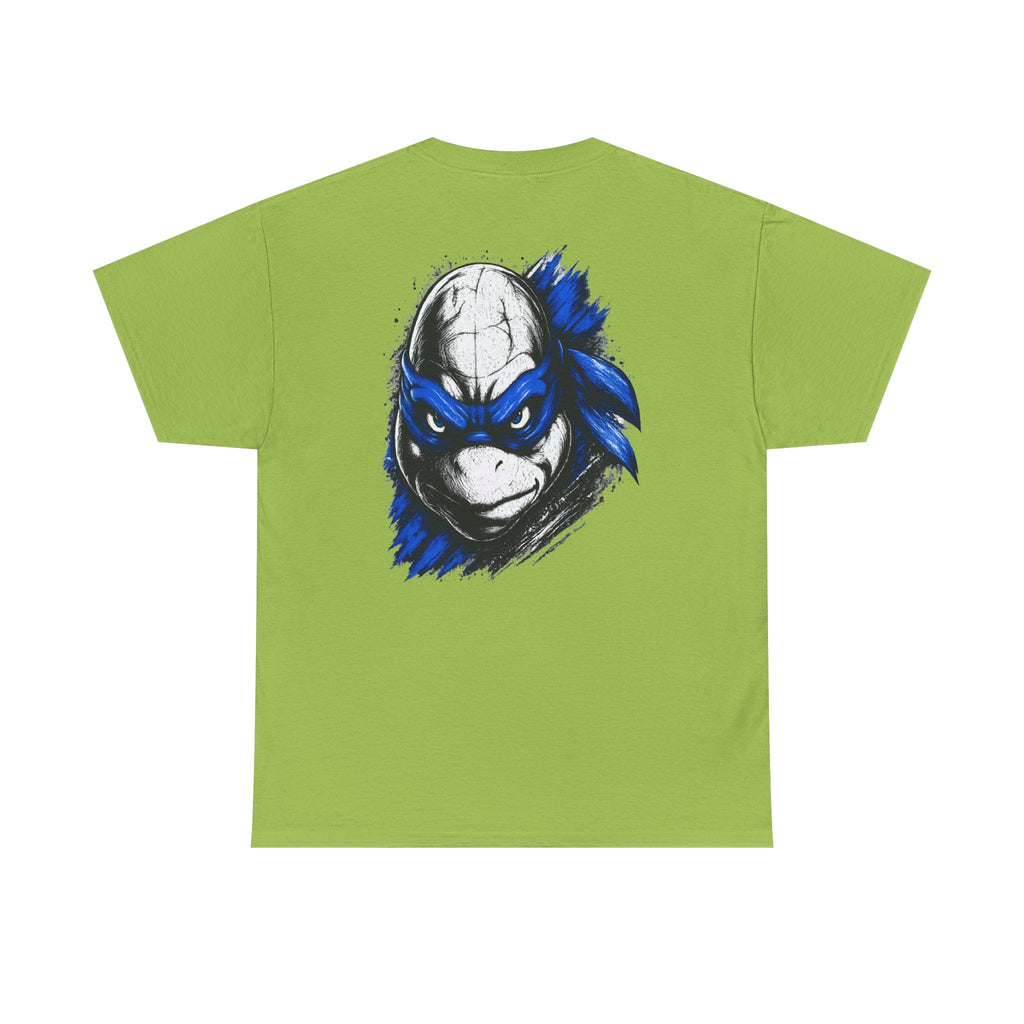 TMNT Leonardo Graphic Tee — Blue Mask Turtle T-Shirt