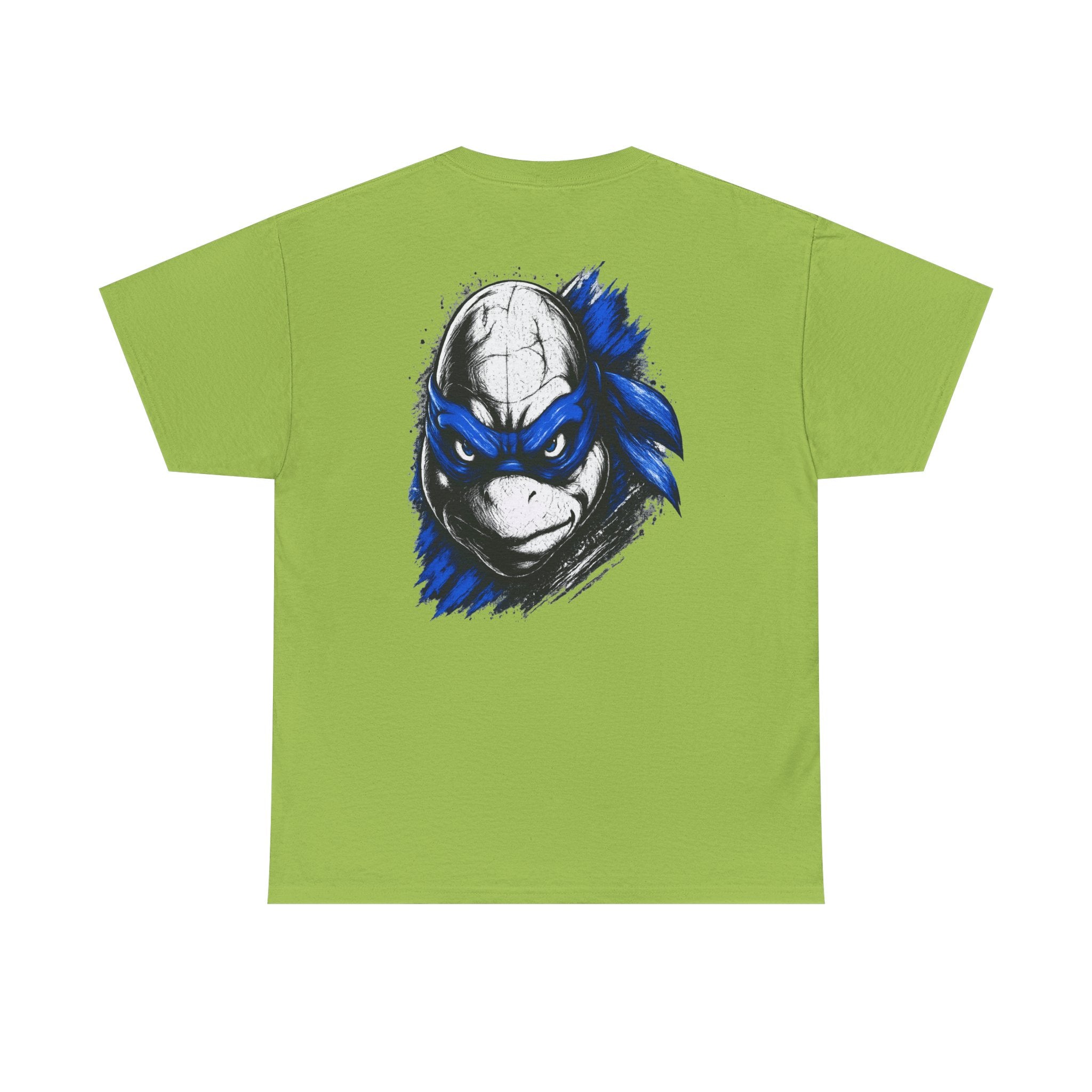TMNT Leonardo Graphic Tee — Blue Mask Turtle T-Shirt