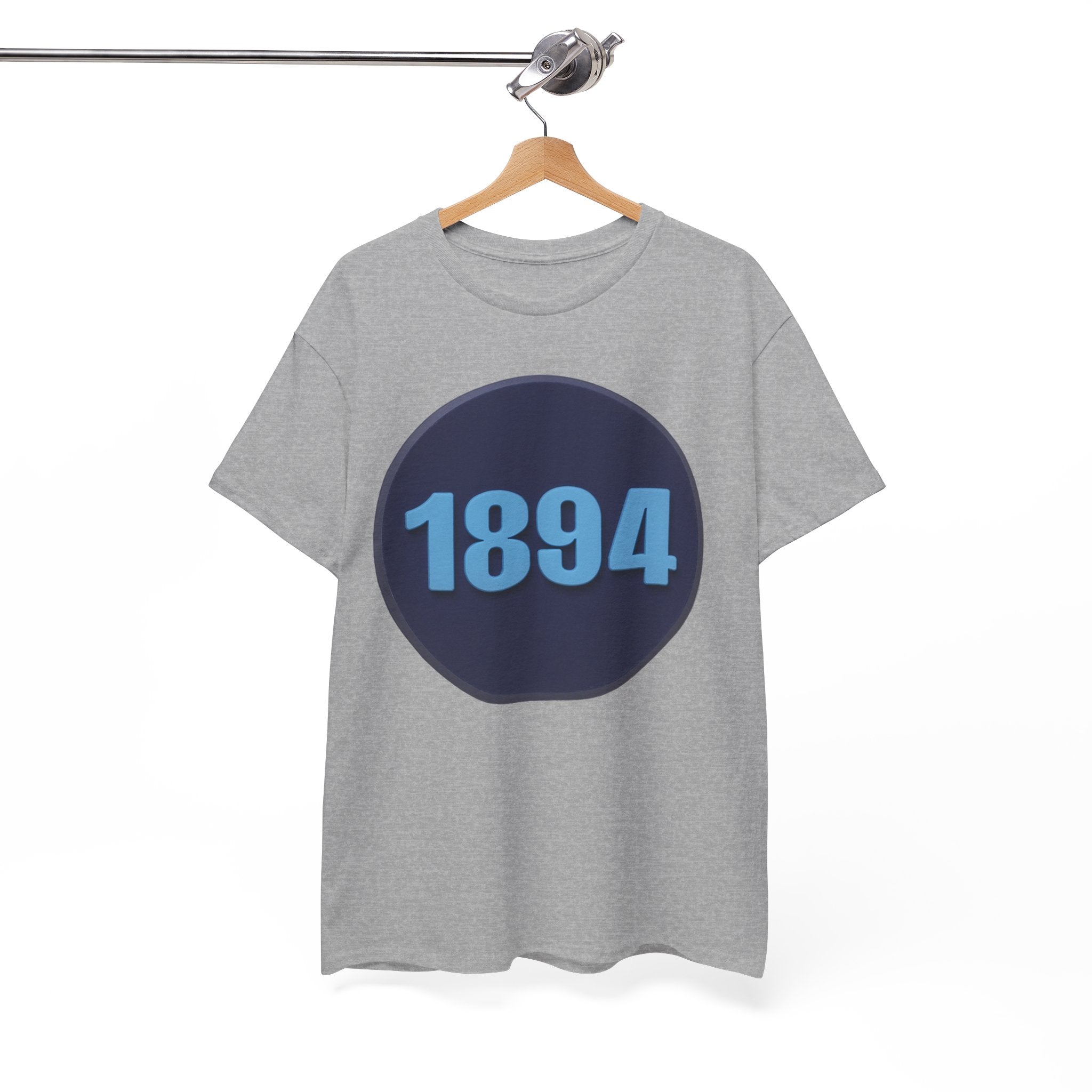 1894 Manchester City Circle Graphic Tee — Vintage Year Anniversary T-Shirt
