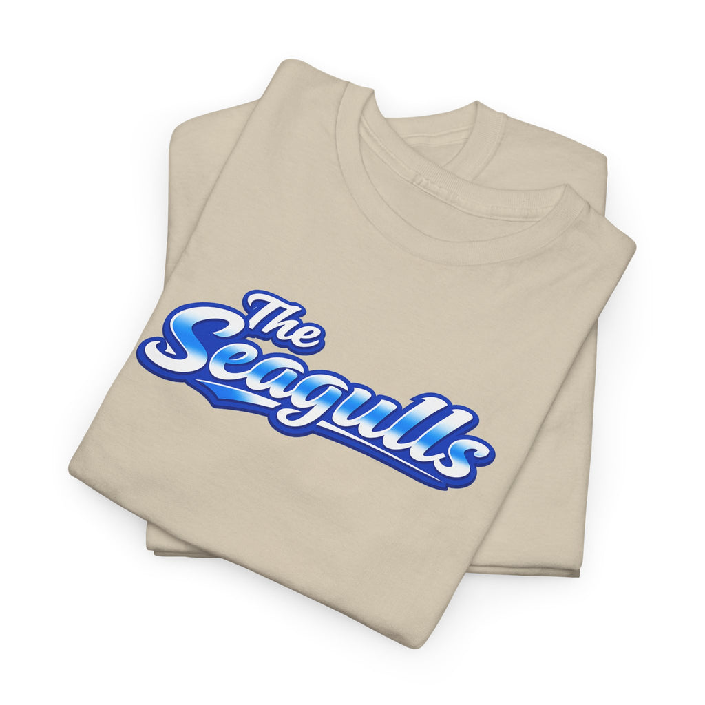 Seagulls Football Script Logo Cotton T-Shirt