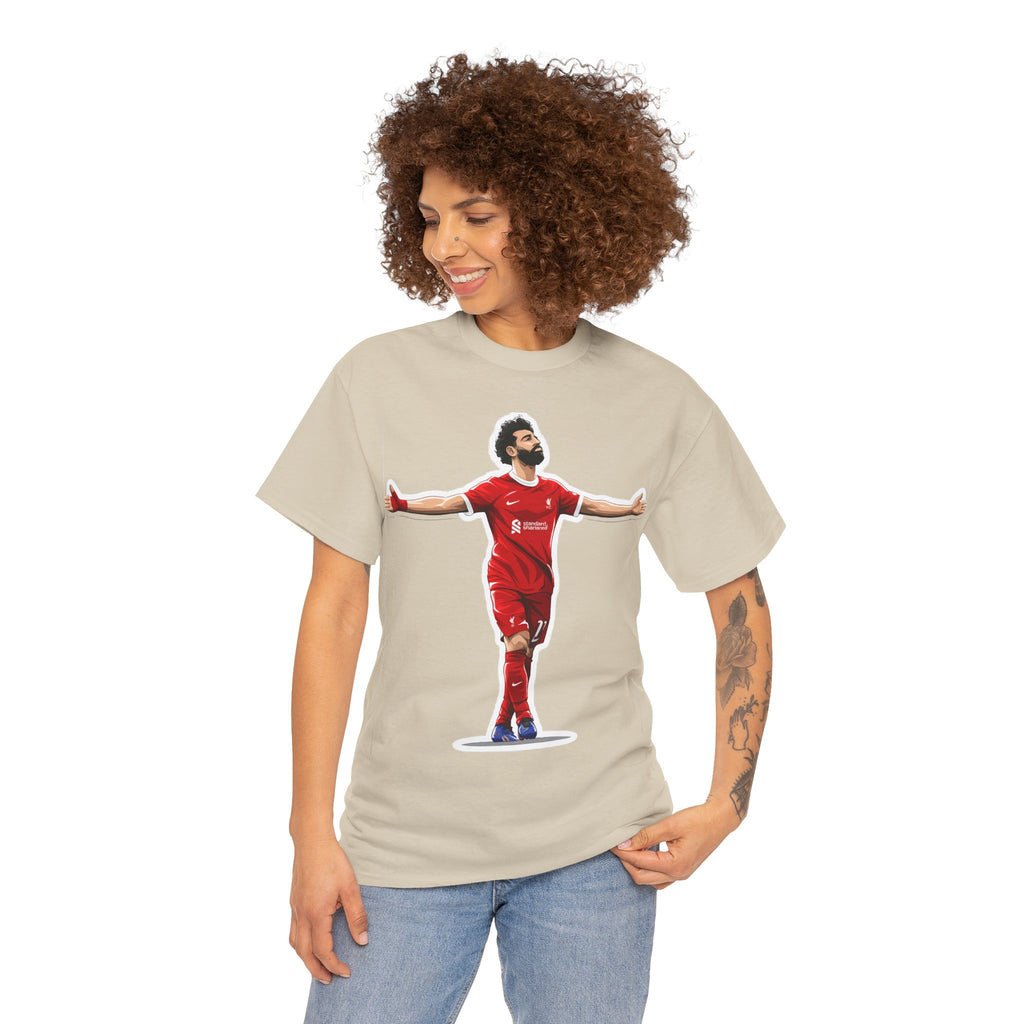 Mo Salah Celebration Tee — Liverpool Graphic T-Shirt