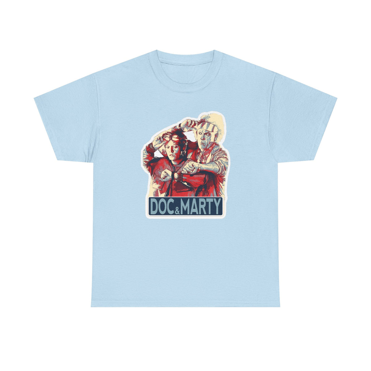 Doc & Marty Retro Graphic Cotton Tee