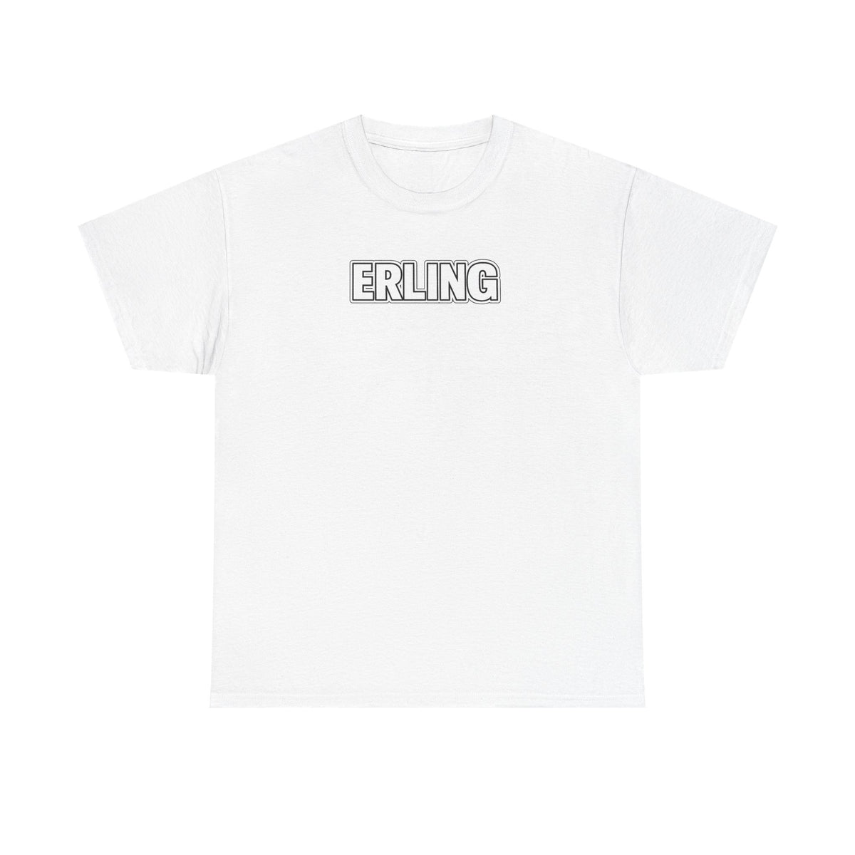 Erling Haaland Name Tee — Personalized Minimalist T-Shirt
