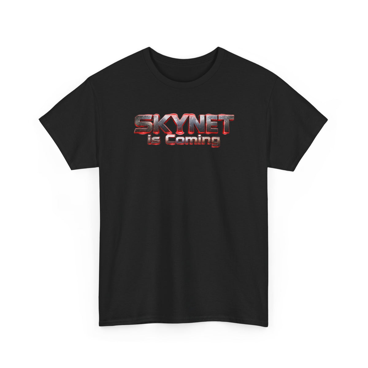Skynet Is Coming T‑Shirt — 'AI Will Destroy the World' Dystopian Graphic Tee