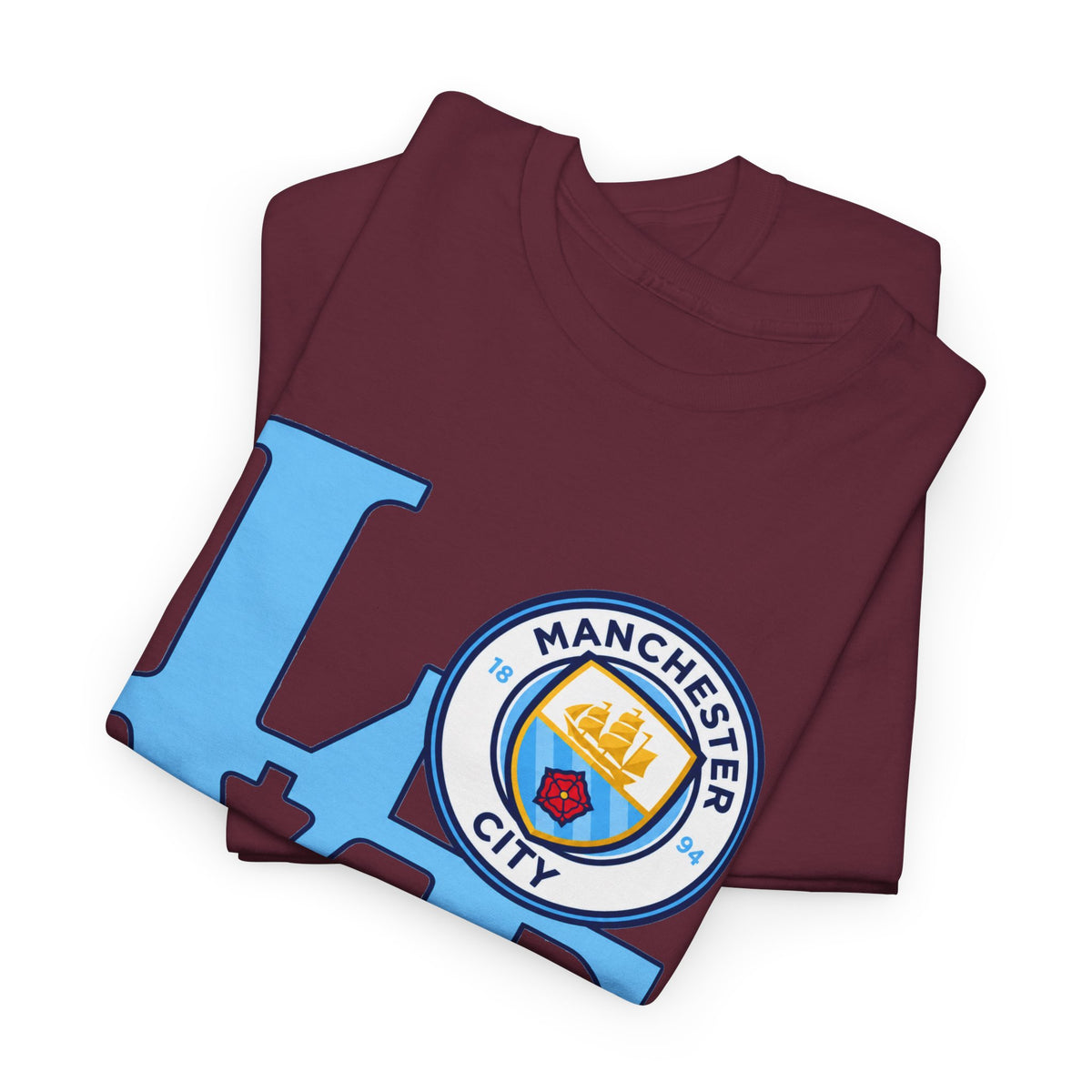 Manchester City LOVE Cotton T-Shirt