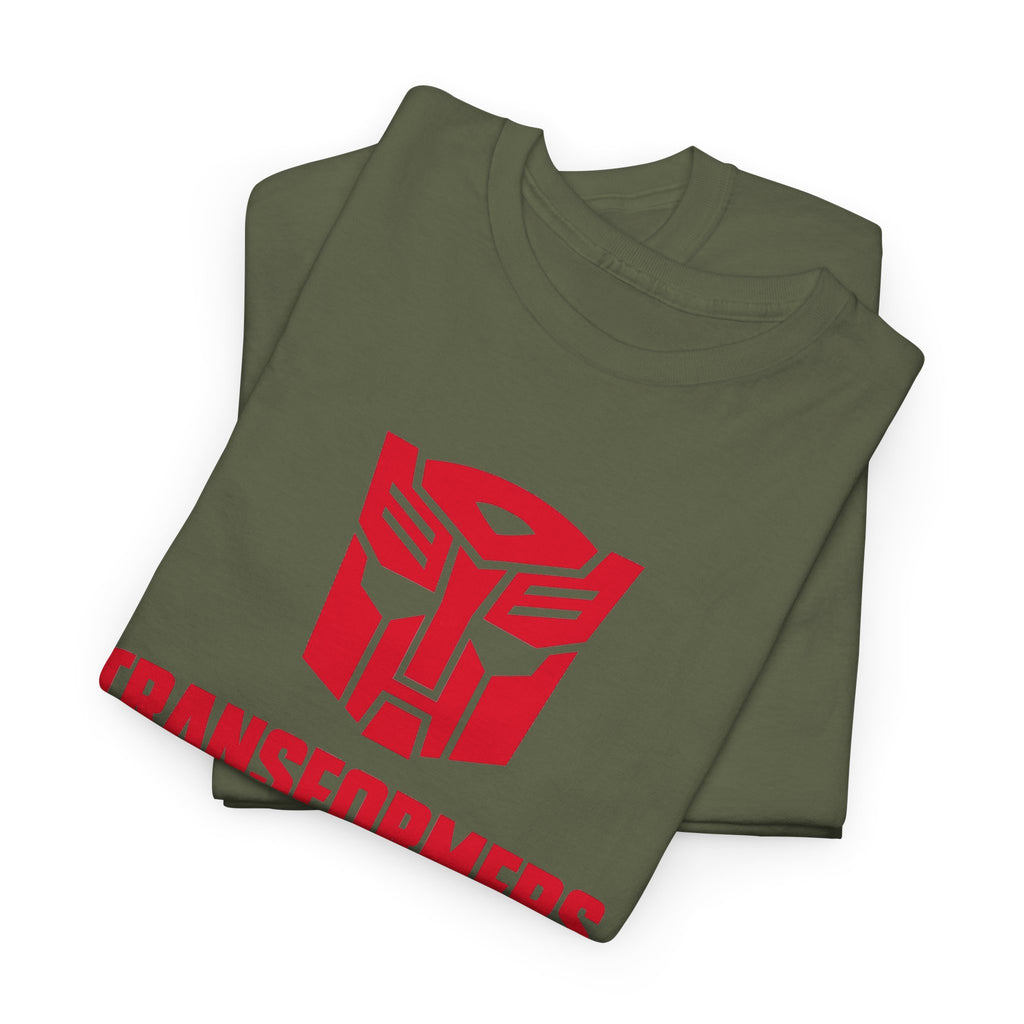 Transformers Logo T-Shirt – Red Autobot Graphic Tee