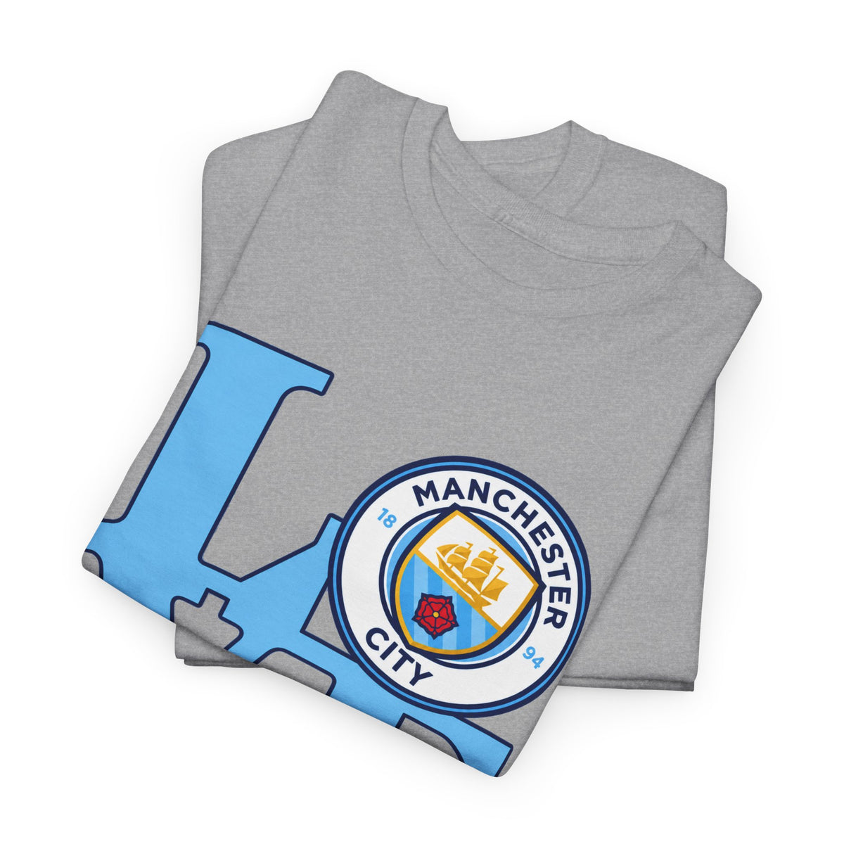 Manchester City LOVE Cotton T-Shirt