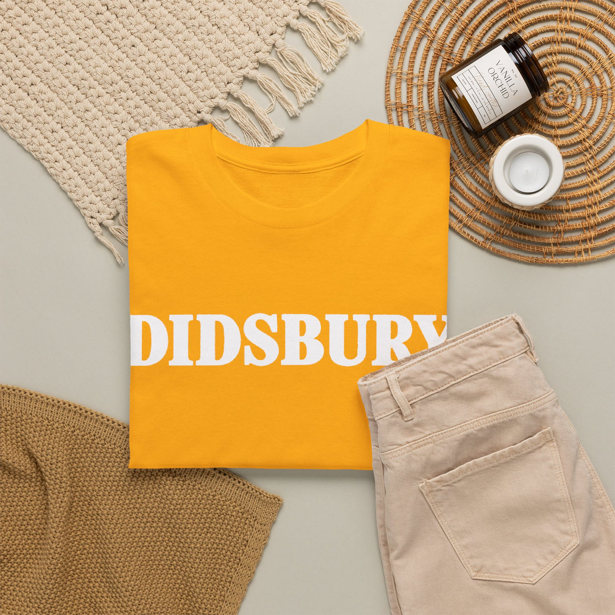 Didsbury Classic Logo Cotton T-Shirt / Tee
