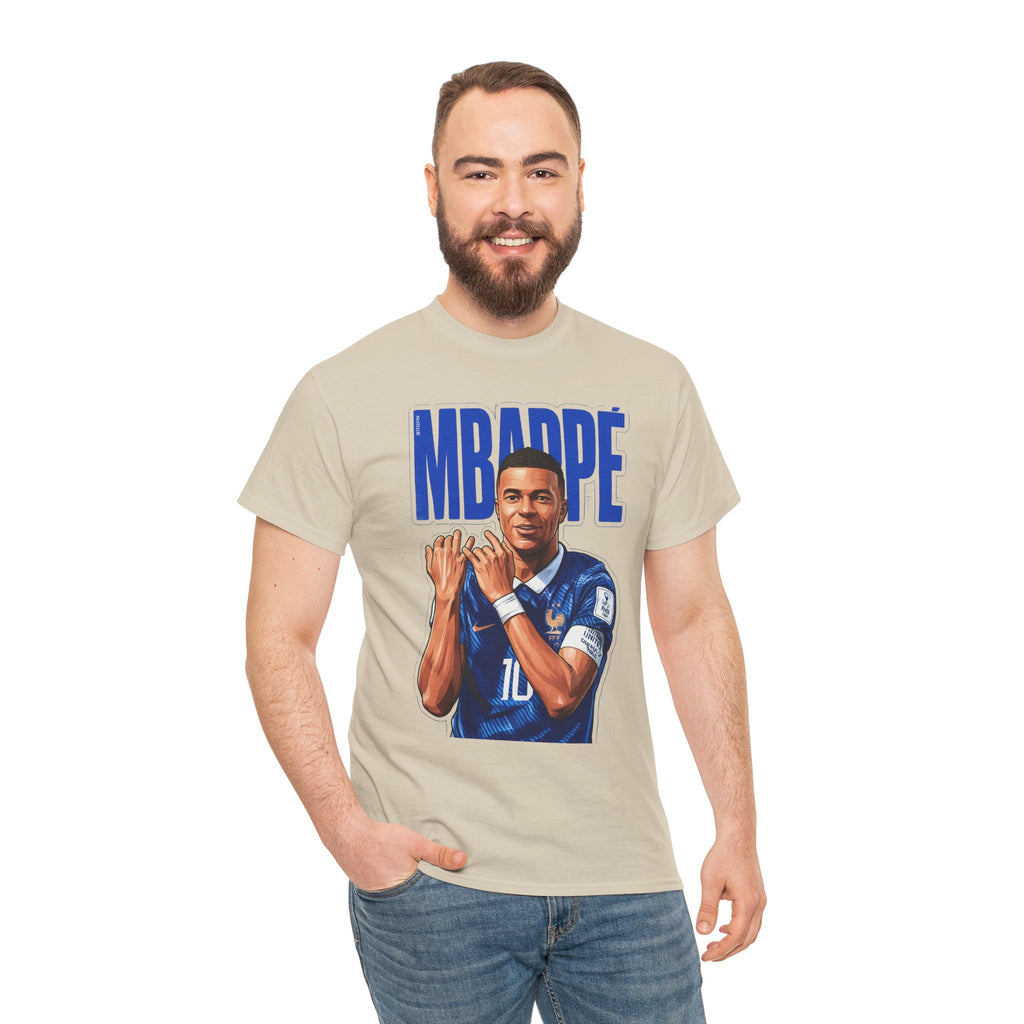 MBAPPE Graphic Shirt Soccer Star Portrait Tee — "