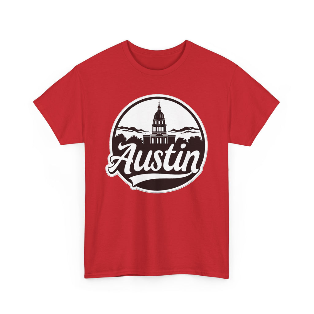 Austin Capitol Graphic Cotton T-Shirt / Tee