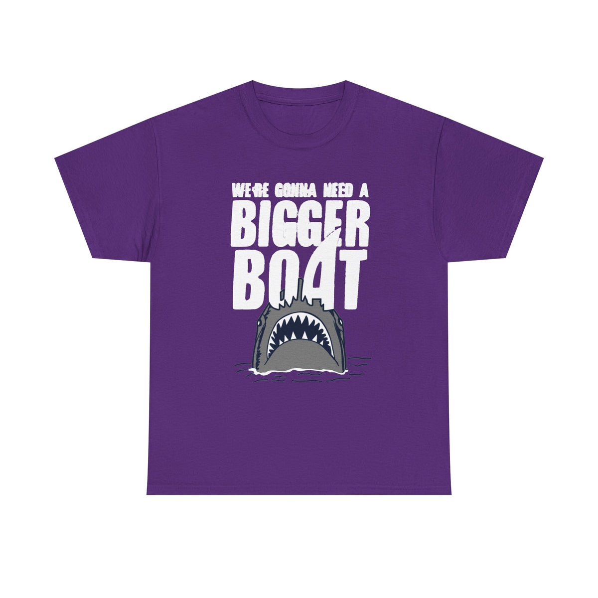 Bigger Boat Shark T-Shirt – 'We're Gonna Need a Bigger Boat' Graphic Tee