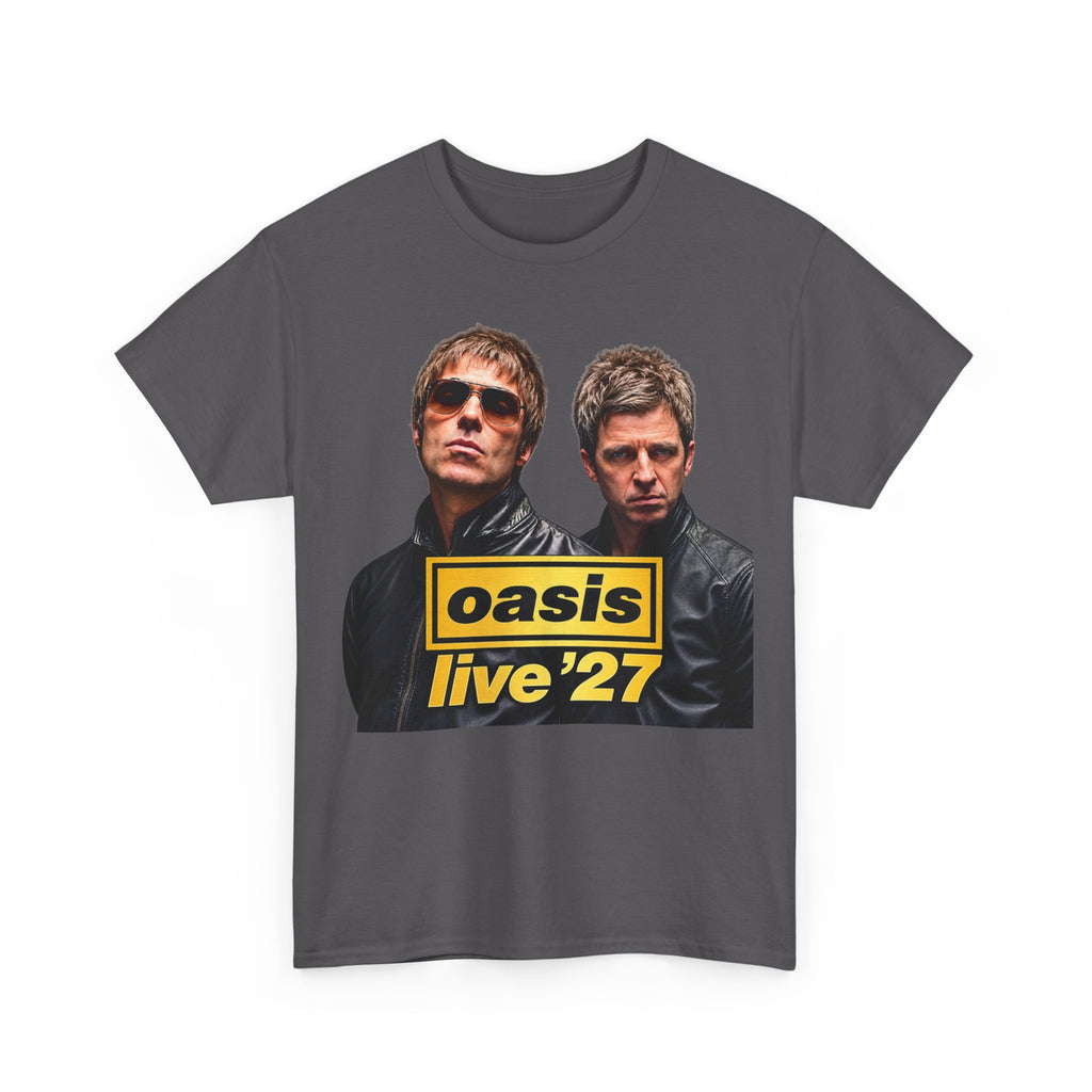 Oasis Live '27 Concert Inspired Cotton T-Shirt