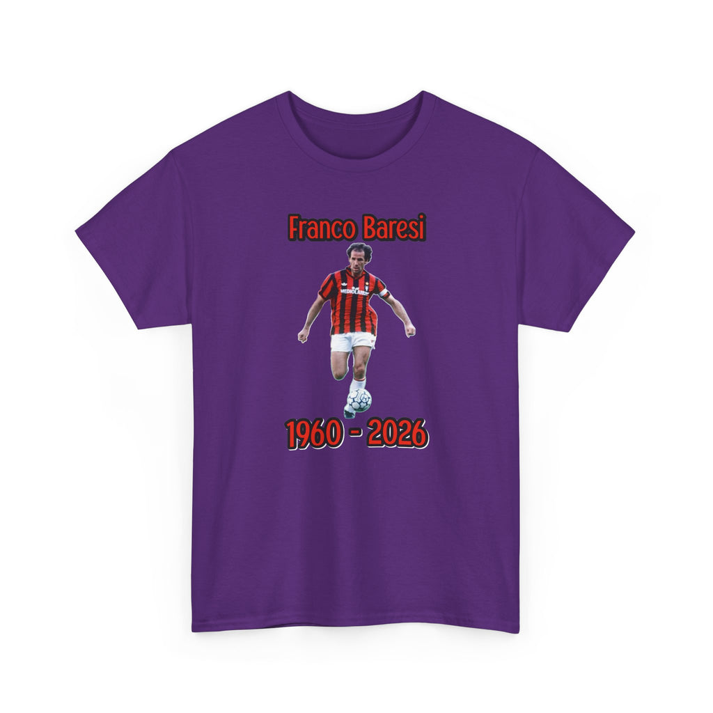 Franco Baresi 1960–2023 Memorial Soccer Tribute Tee