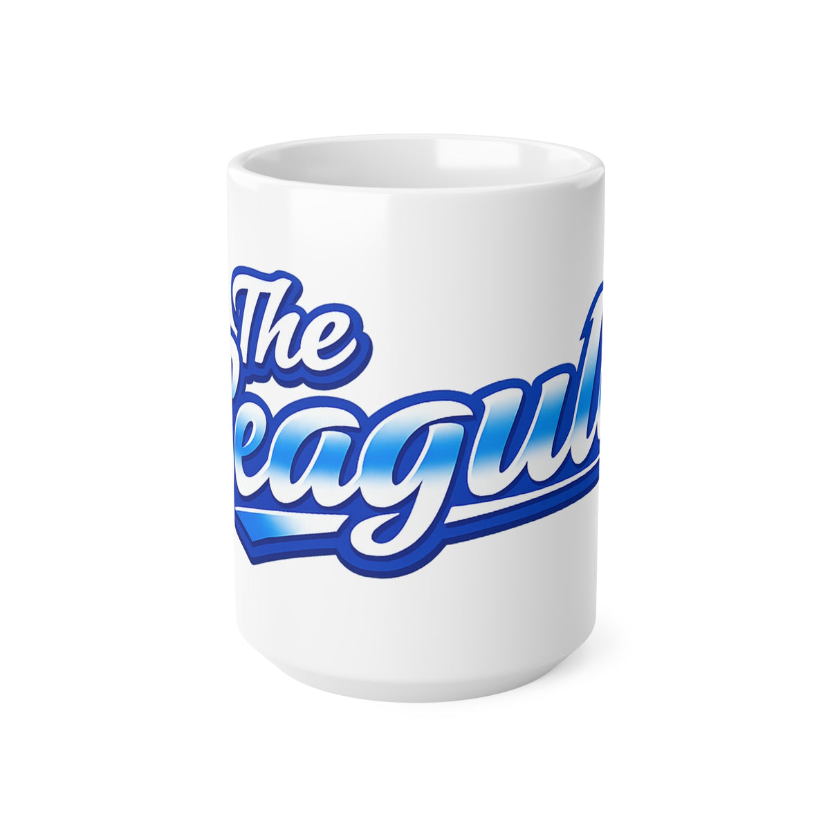 The Seagulls Football Script Ceramic Coffee Mug — 11oz & 15oz