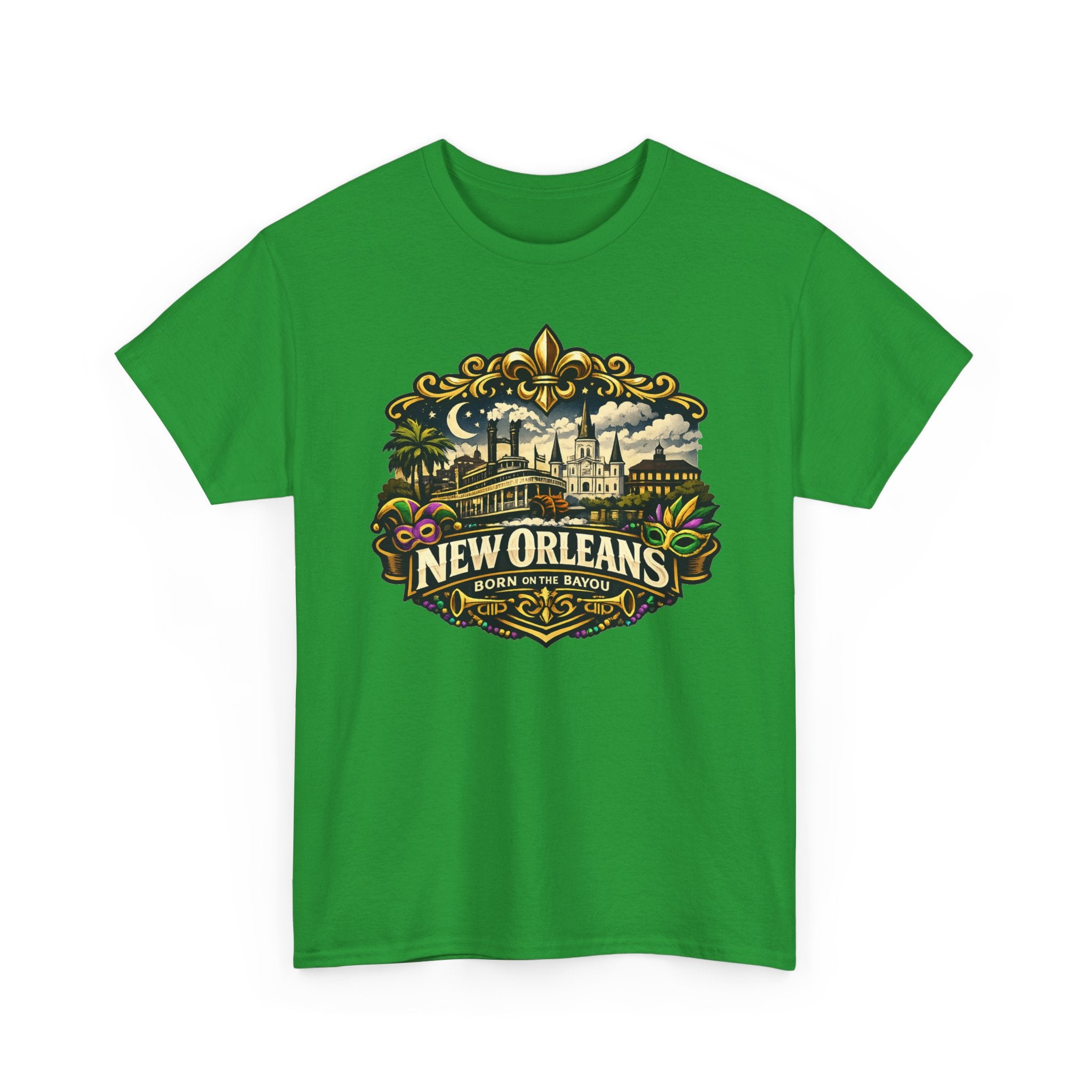 New Orleans Vintage Badge Tee — Crescent City Souvenir T-Shirt
