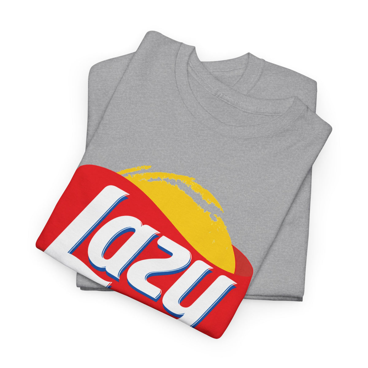 Lazy Logo T‑Shirt — Retro Snack-Inspired Graphic Tee