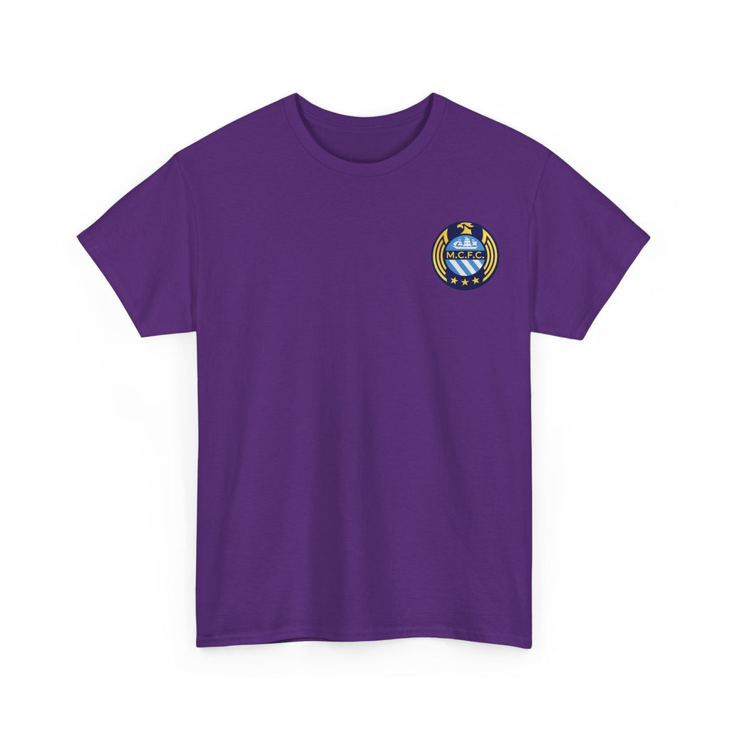 MCFC Unofficial Crest / Badge Tee — Nautical Compass Emblem Shirt