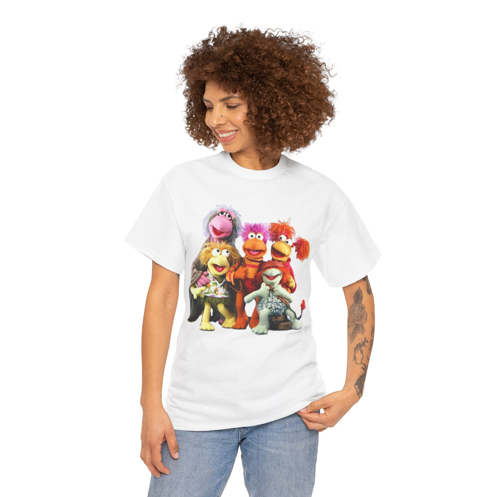 Fraggle Rock Characters T-Shirt — Vintage 80s Kids TV Crew Tee