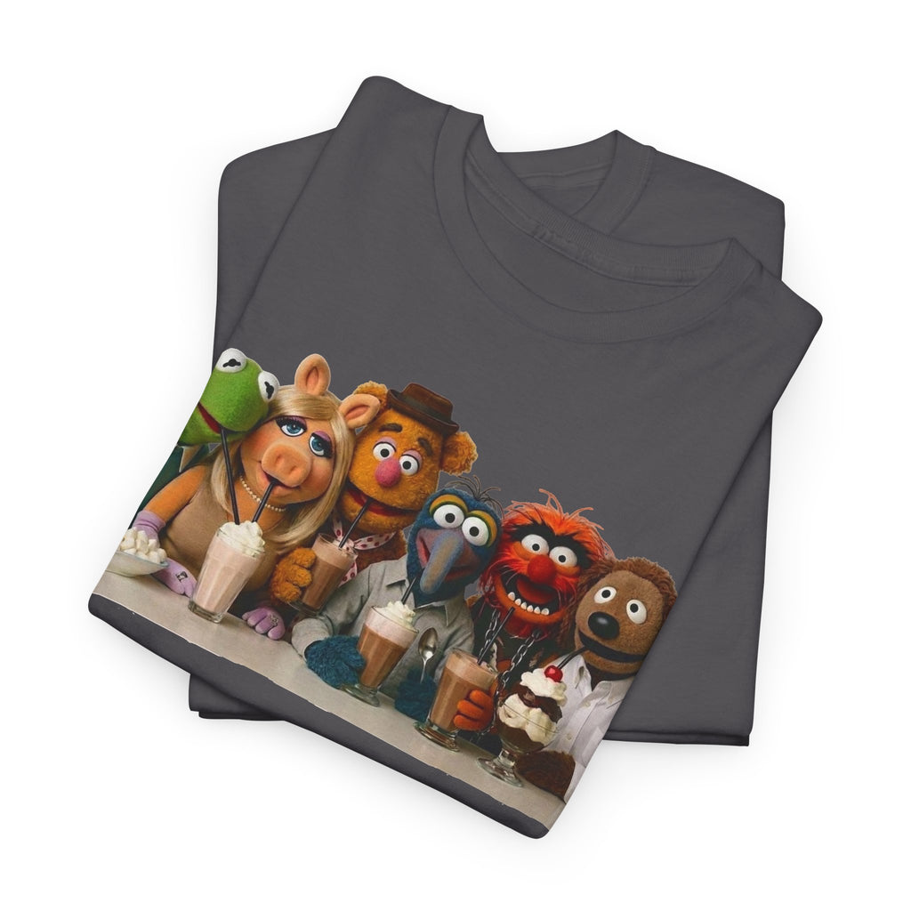 Muppet Cast Retro Poster Cotton T-Shirt