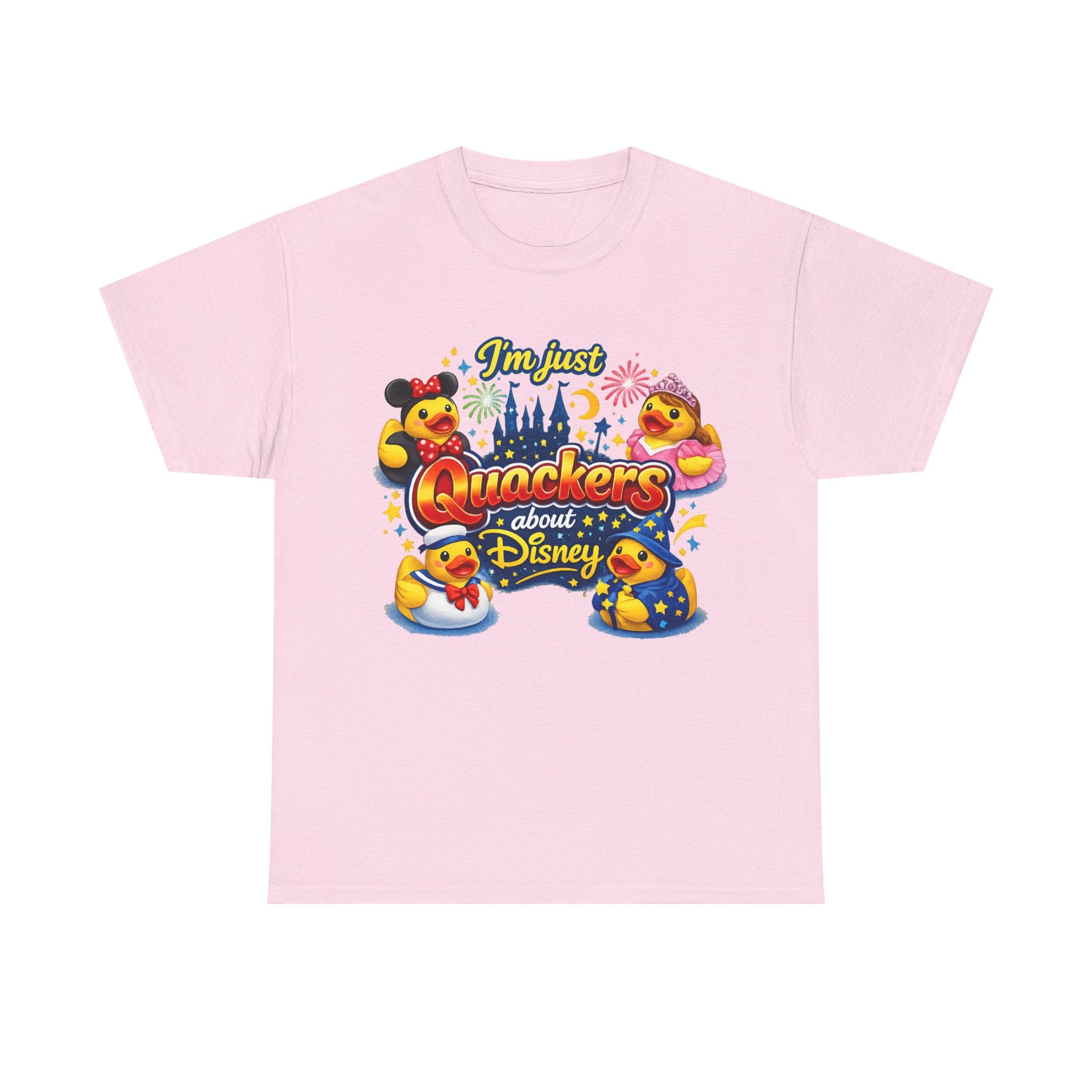 Quackers About Disney Rubber Duck Tee — "I'm Just Quackers About Disney" Graphic T-Shirt