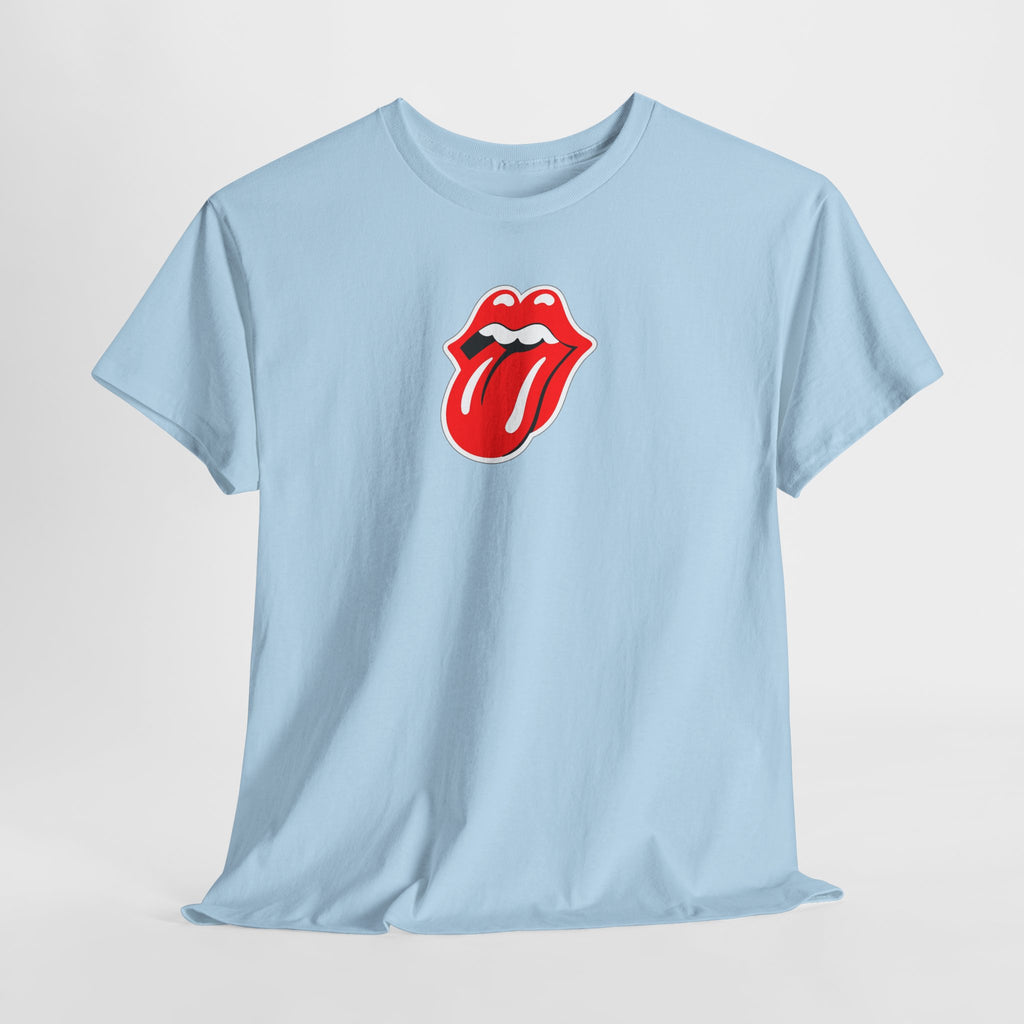 Rock Retro Red Tongue and Lips Graphic Tee