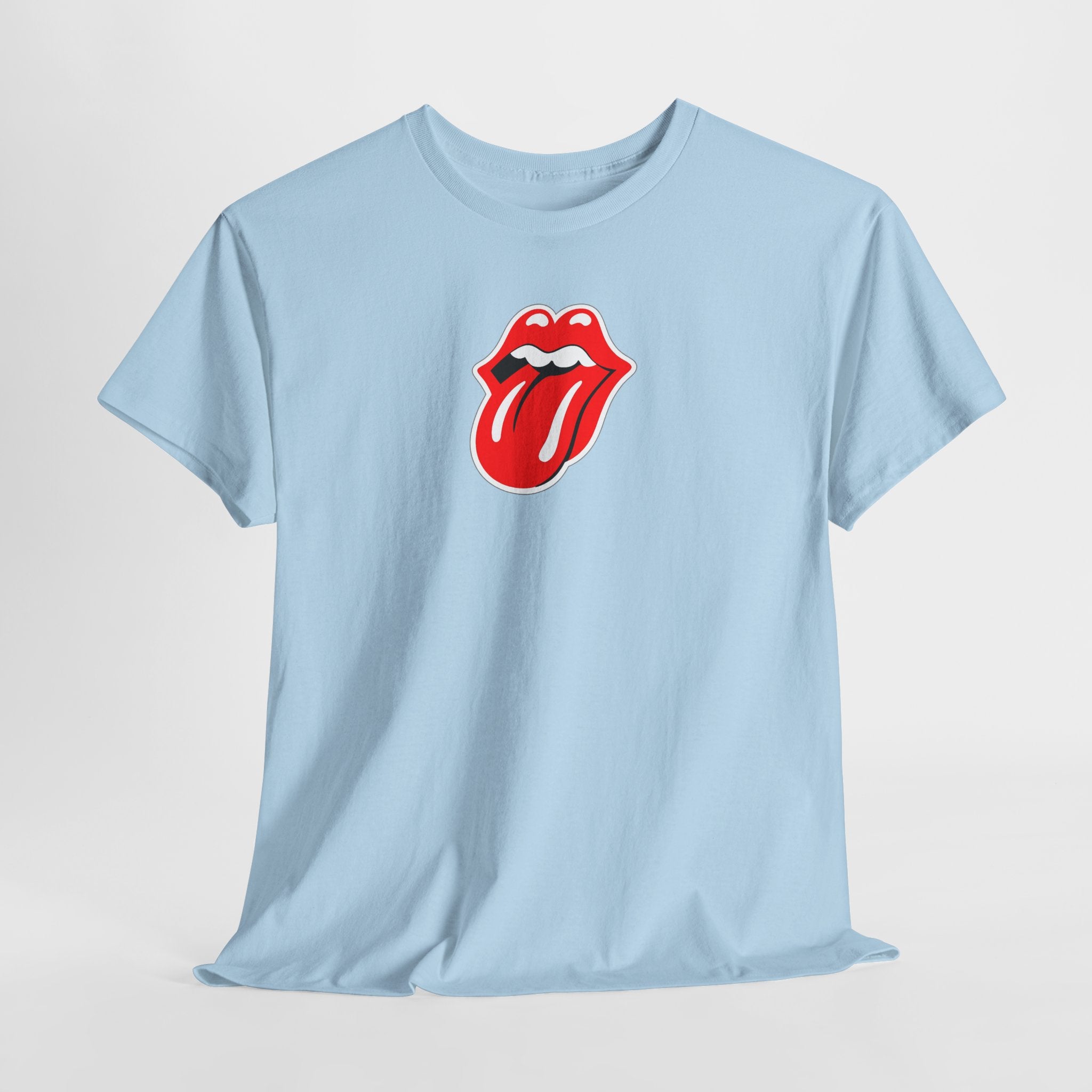 Rock Retro Red Tongue and Lips Graphic Tee