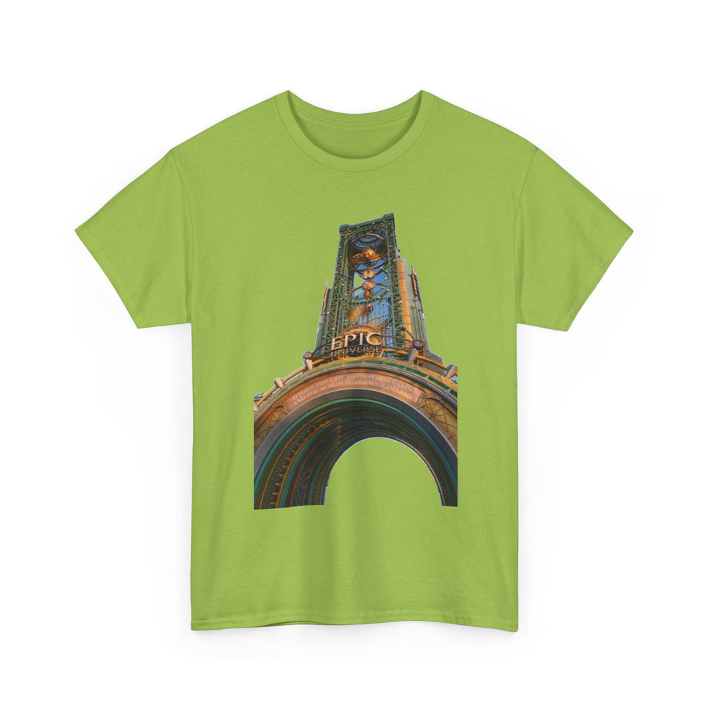 Epci Universe Vintage Theater Arch Graphic Tee — 'Epic' Retro Marquee T-Shirt