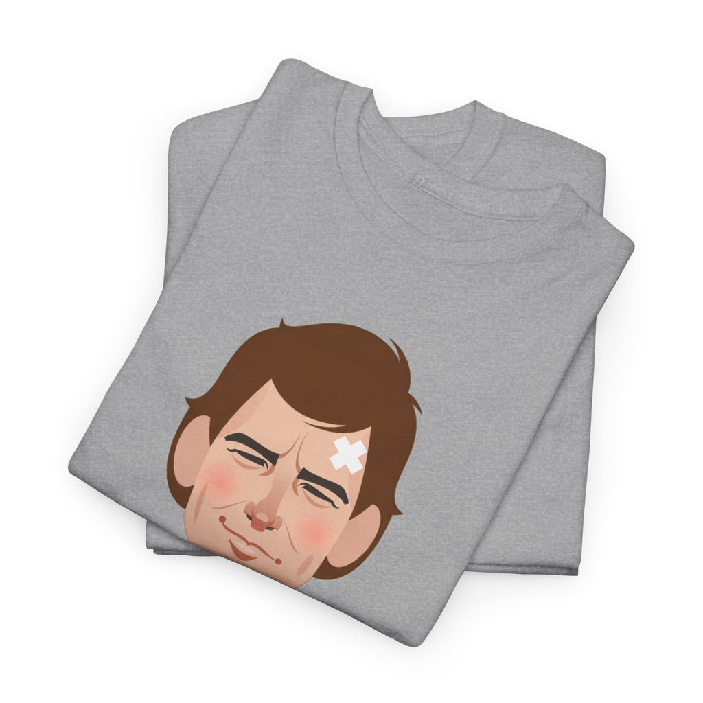 Bryan Robson Manchester United Legend Portrait Cotton T-Shirt
