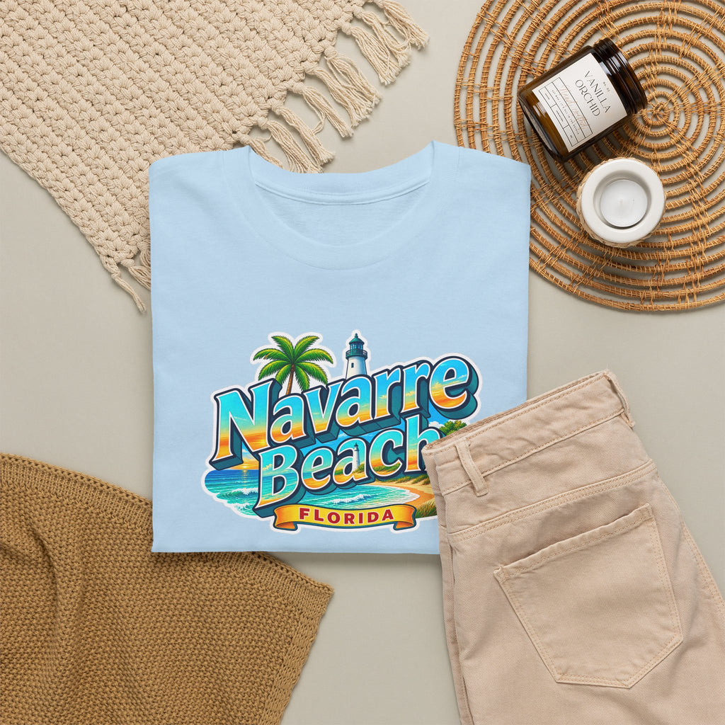 Navarre Beach Florida T-Shirt – Retro Tropical Vacation Tee
