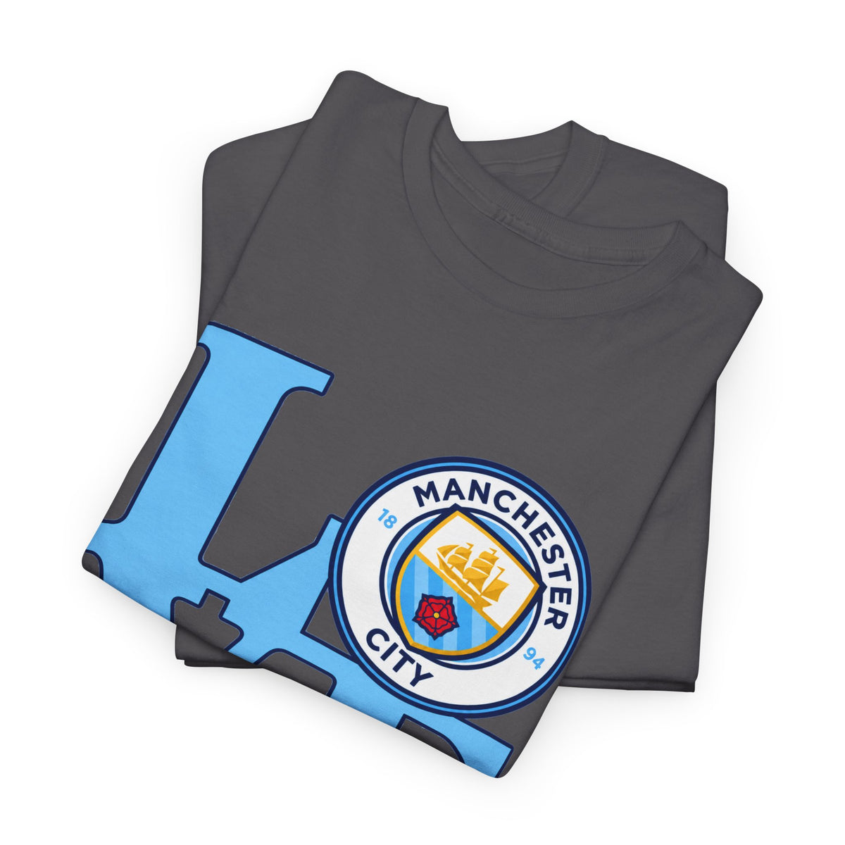 Manchester City LOVE Cotton T-Shirt