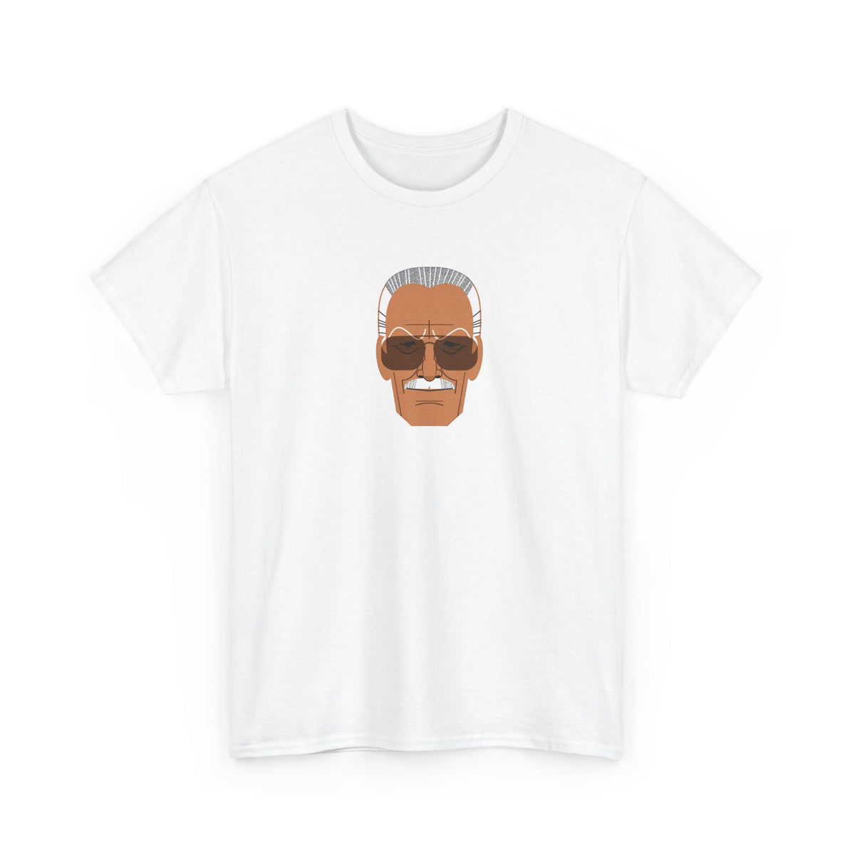 Stan Lee Portrait T‑Shirt — Retro Comic Creator Graphic Tee