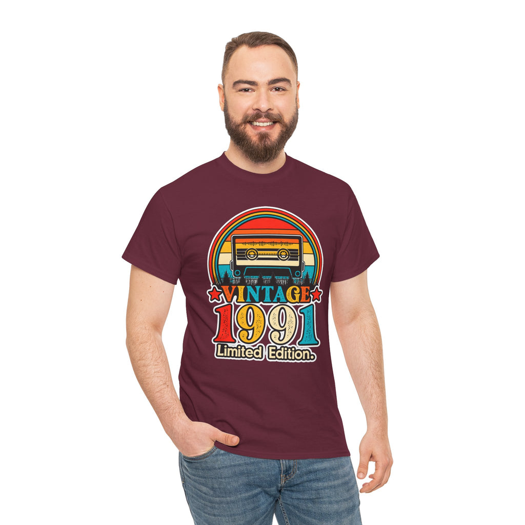 1991 Vintage Limited Edition Cotton T-Shirt