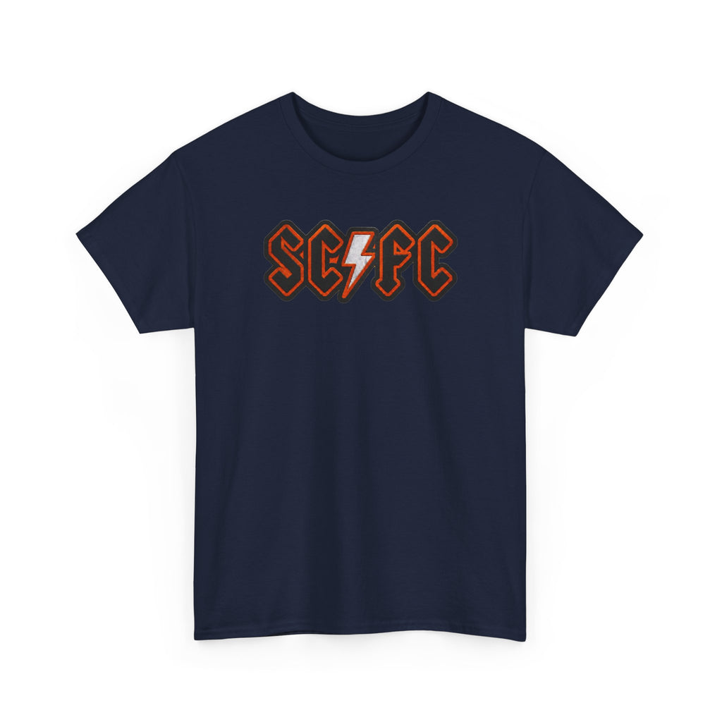 Salford City Inspired Logo T-Shirt — Retro Gothic Band-Style Tee